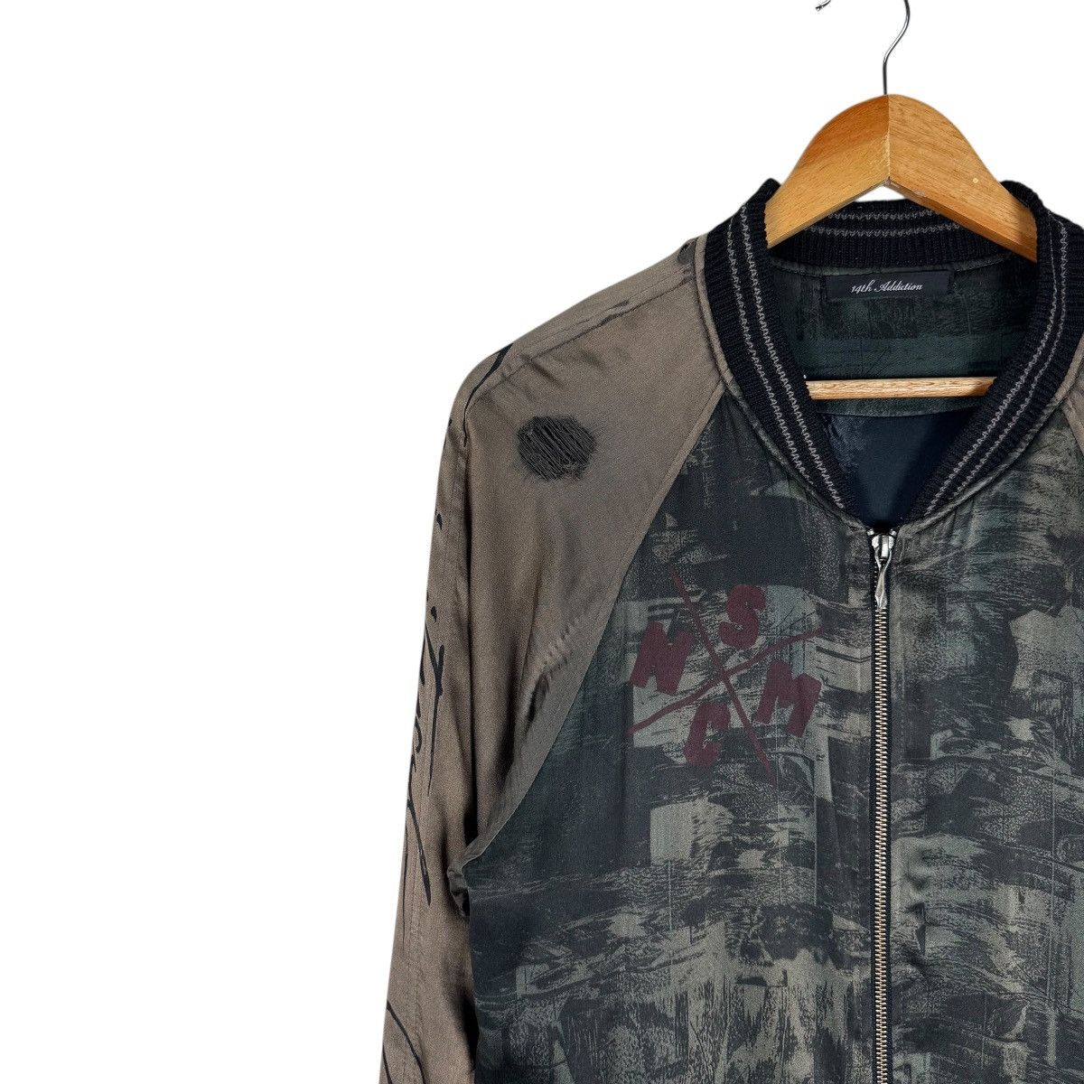 14th Addiction 🔥14TH ADDICTION SILK SUKAJAN JACKET Size US S / EU 44-46 / 1 - 4 Thumbnail