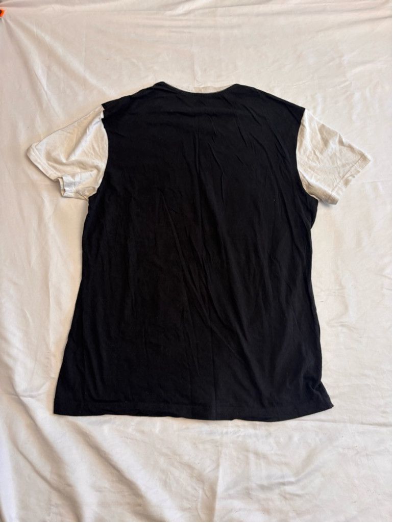 Guess Men's Guess T-shirt XL Black White Short Sleeve Size US XL / EU 56 / 4 - 8 Thumbnail
