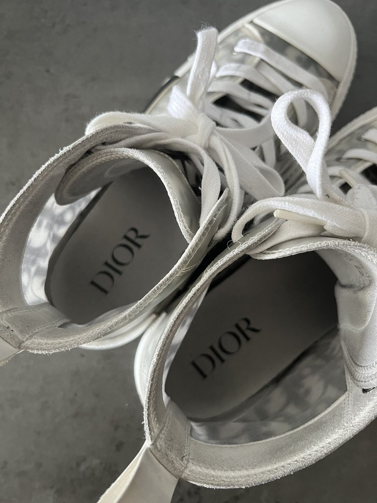 Dior Dior b23 monogram hi-top sneakers Size US 7.5 / EU 40-41 - 9 Thumbnail