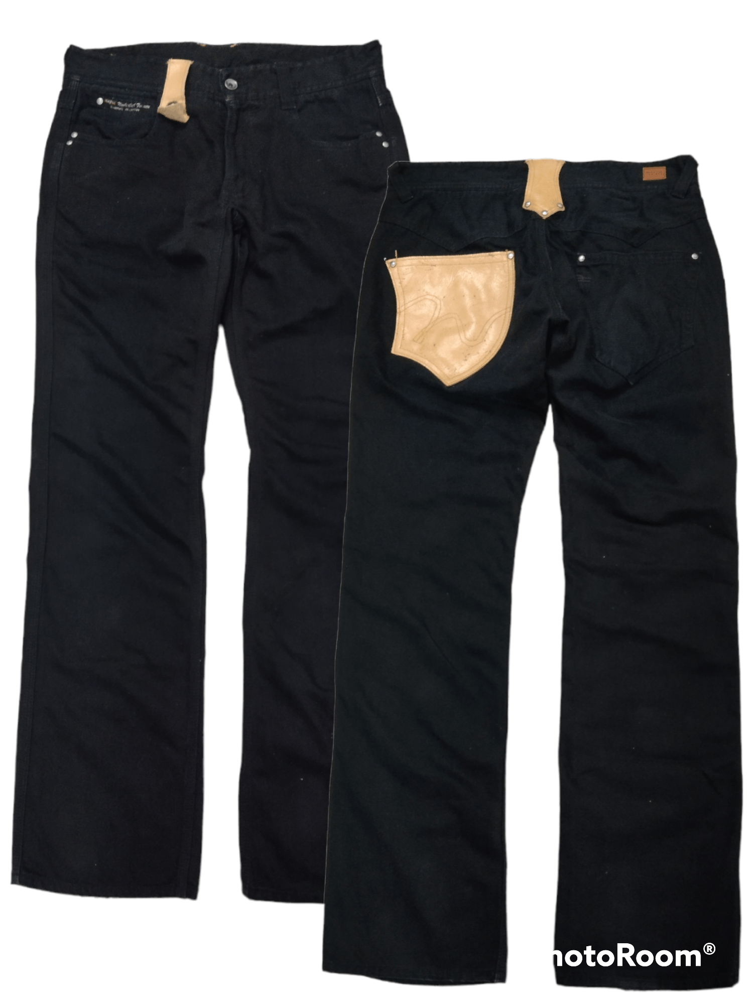 Matsuda BLACK NICOLE FOR MEN DENIM PANTS Size US 31 - 1 Thumbnail