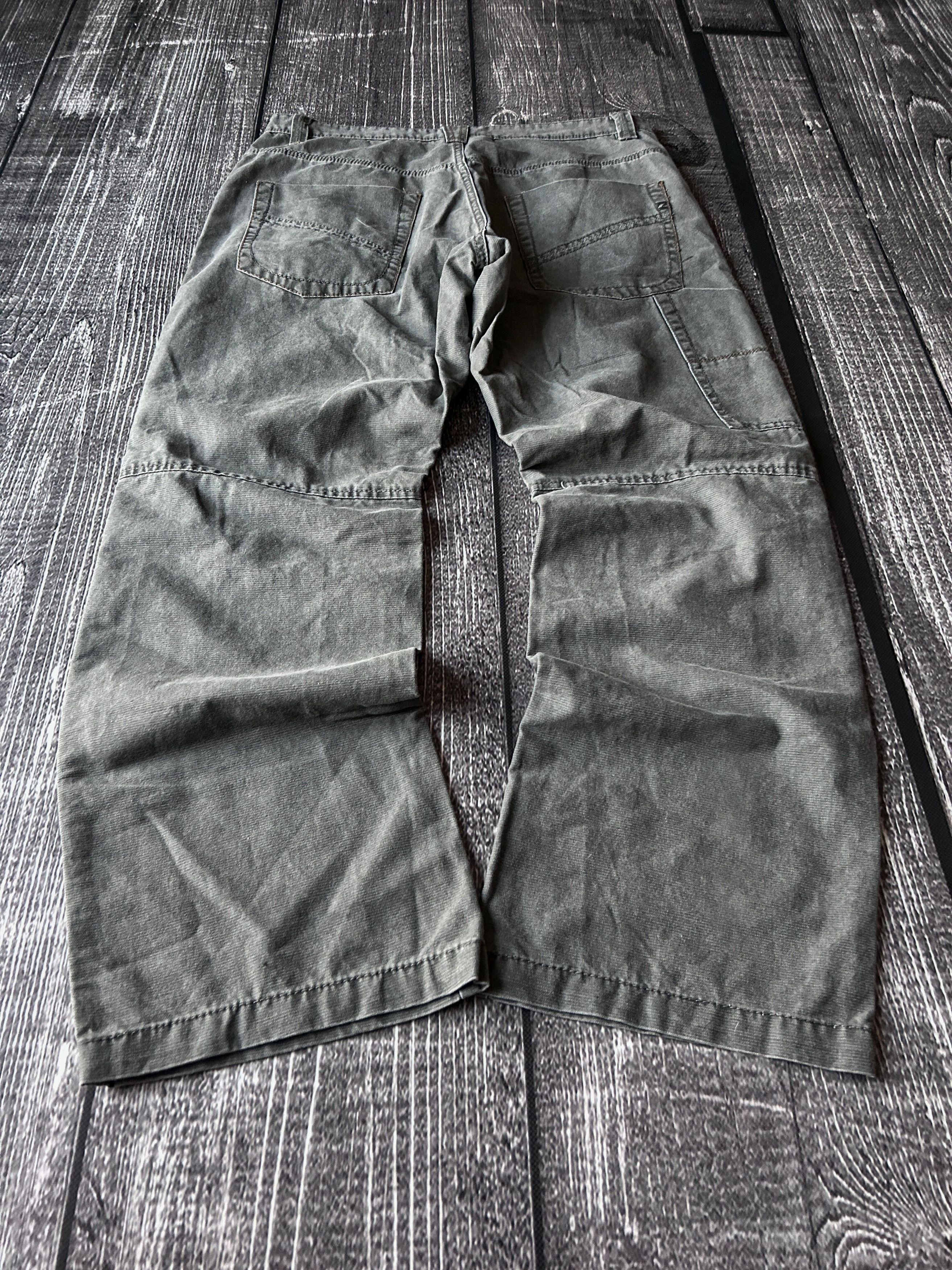 Designer Vintage Balenciaga Junya Watanabe Style Cargo Washed Jeans Size US 32 / EU 48 - 2 Thumbnail