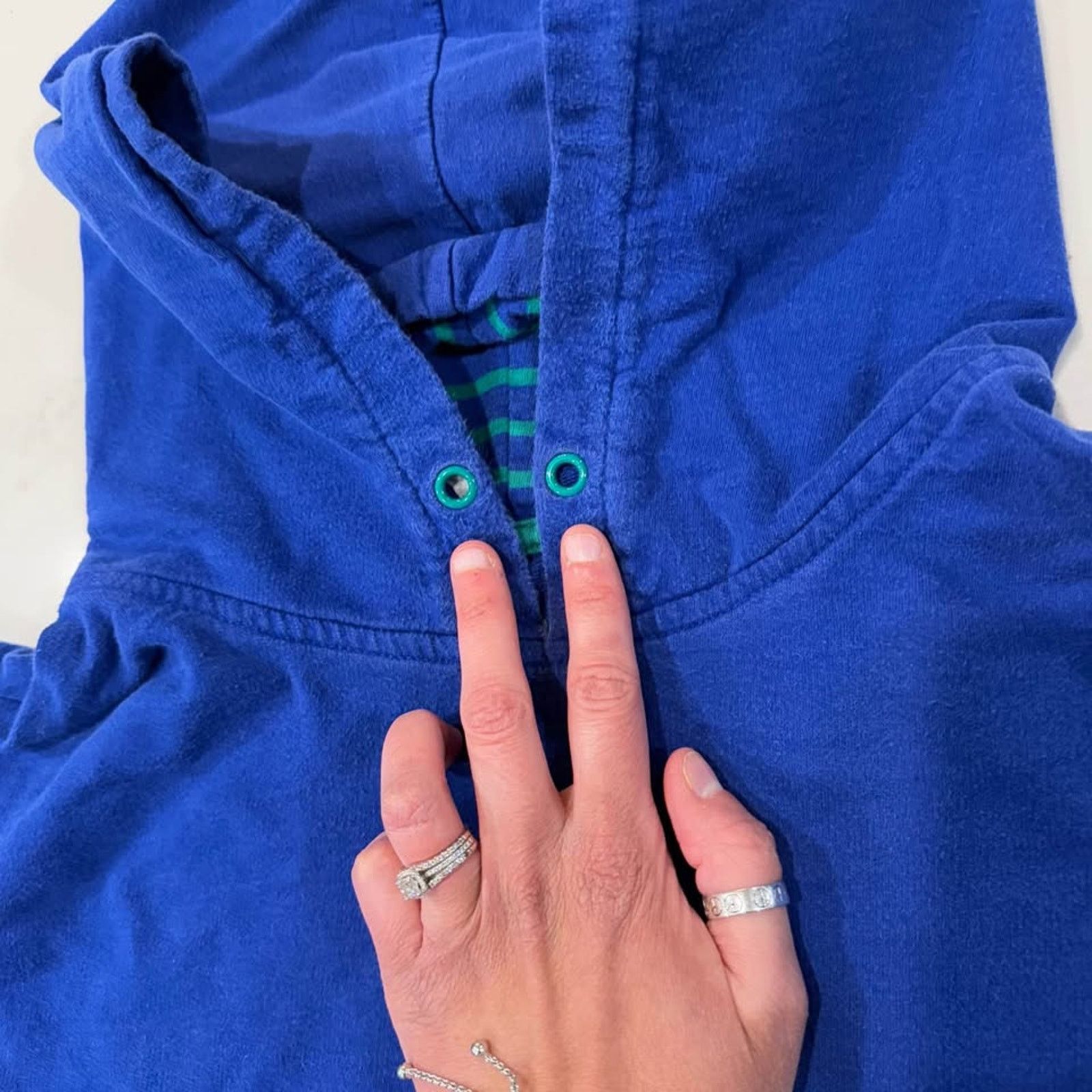 Mossimo Mossimo Blue Pullover Hoodie Sweatshirt Mens XXL AthleticFit Size US XXL / EU 58 / 5 - 4 Thumbnail