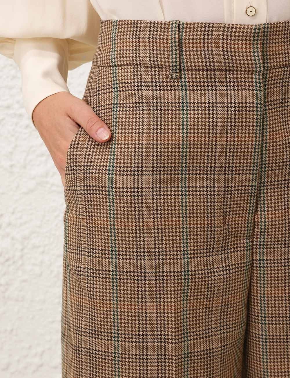 Zimmermann oc11z0725 Eden Checked Short in Multicolor Size 26" / US 2 / IT 38 - 4 Thumbnail