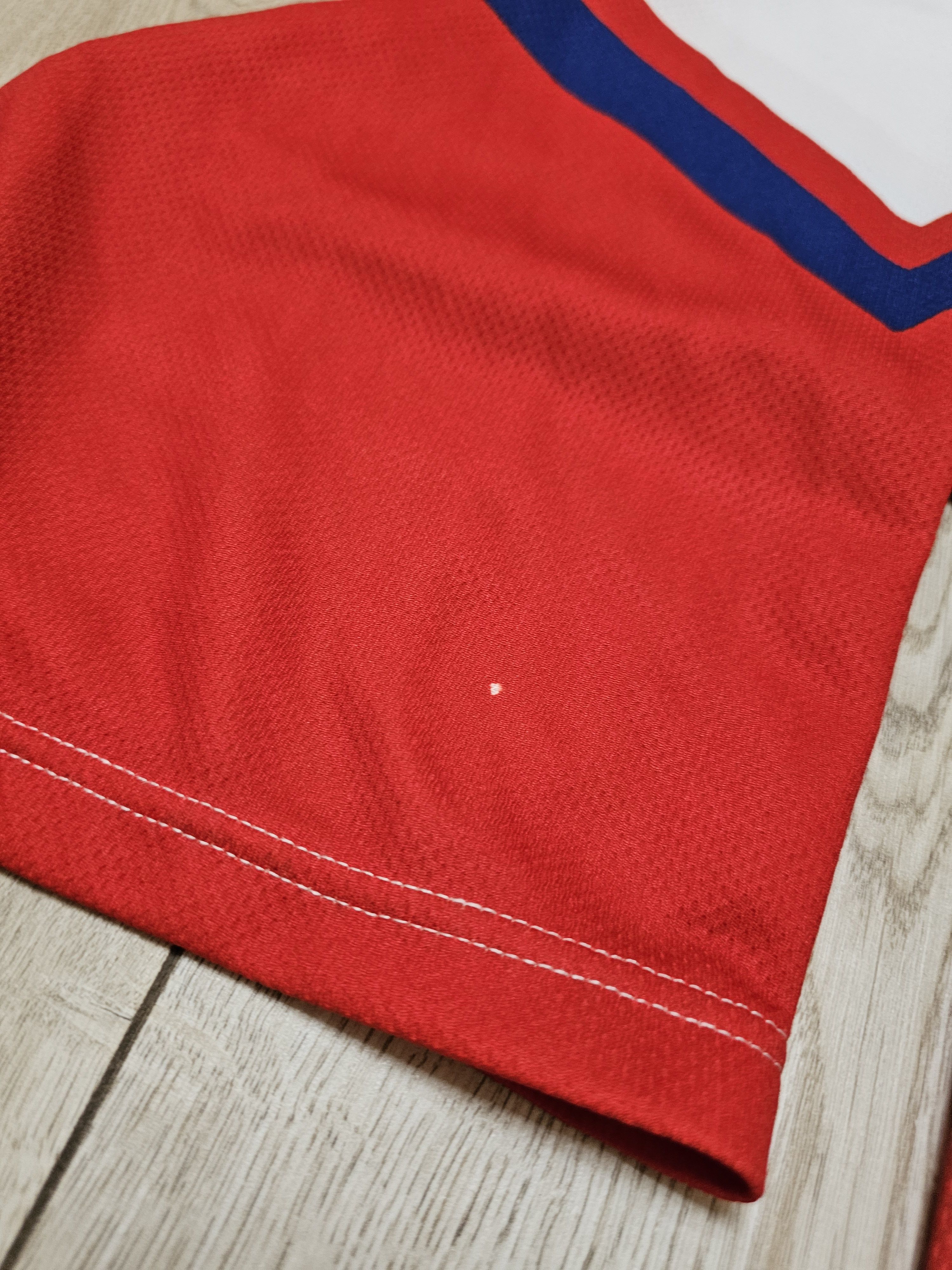 All Sport CZECH REPUBLIC HOCKEY JERSEY 2011 CZECHIA HOCKEY SHIRT IIHF Size US M / EU 48-50 / 2 - 7 Thumbnail
