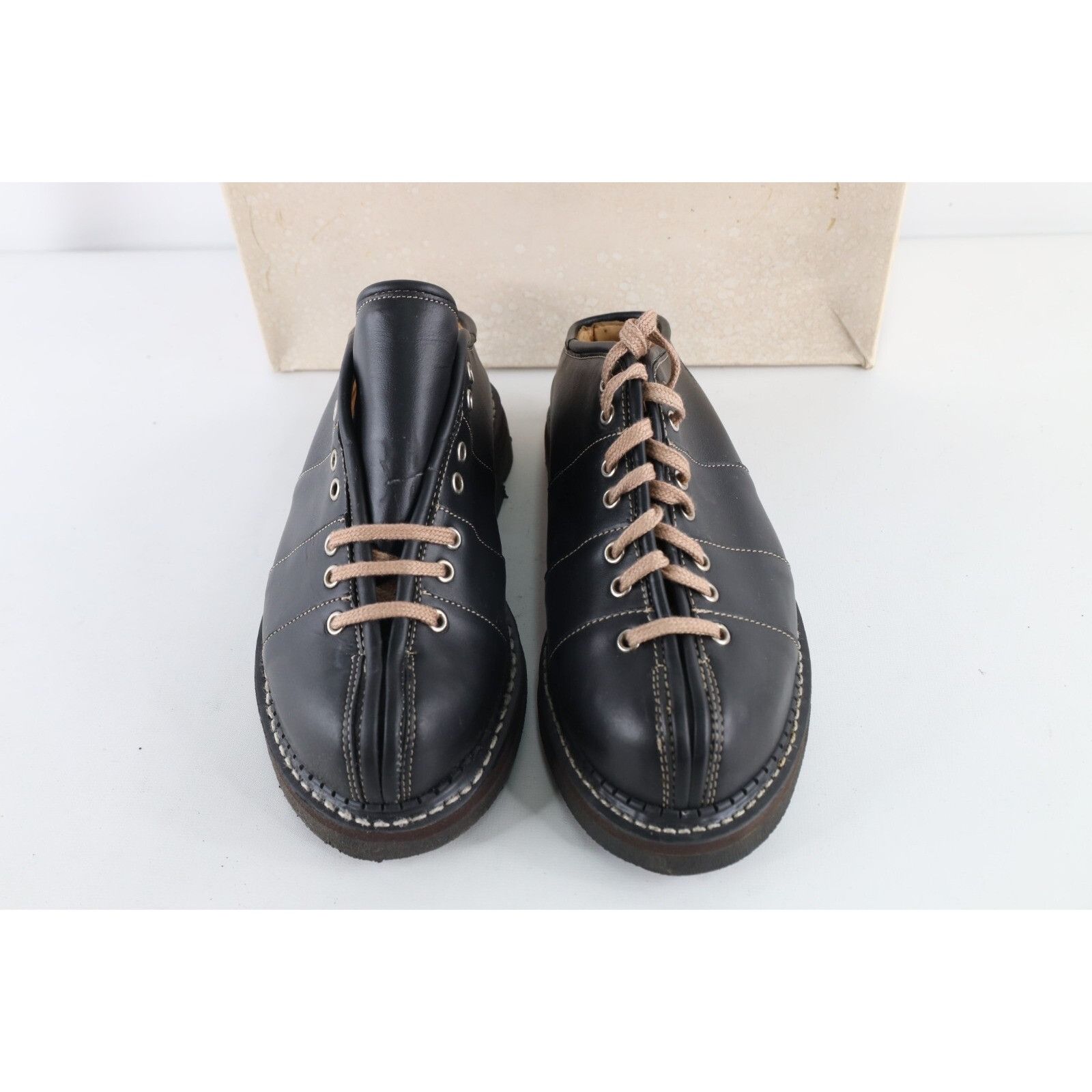John Fluevog Deadstock Vintage 90s John Fluevog Chunky Leather Shoes Size US 10 / EU 43 - 2 Thumbnail