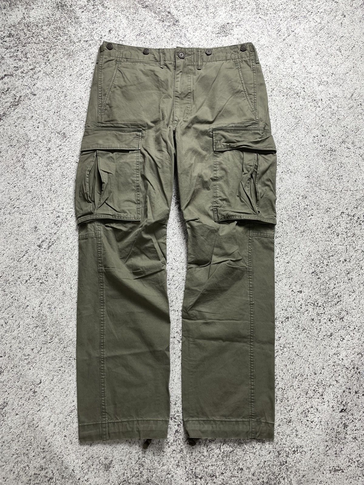 RRL Ralph Lauren RRL Herringbone Field Cargo Pant | Grailed