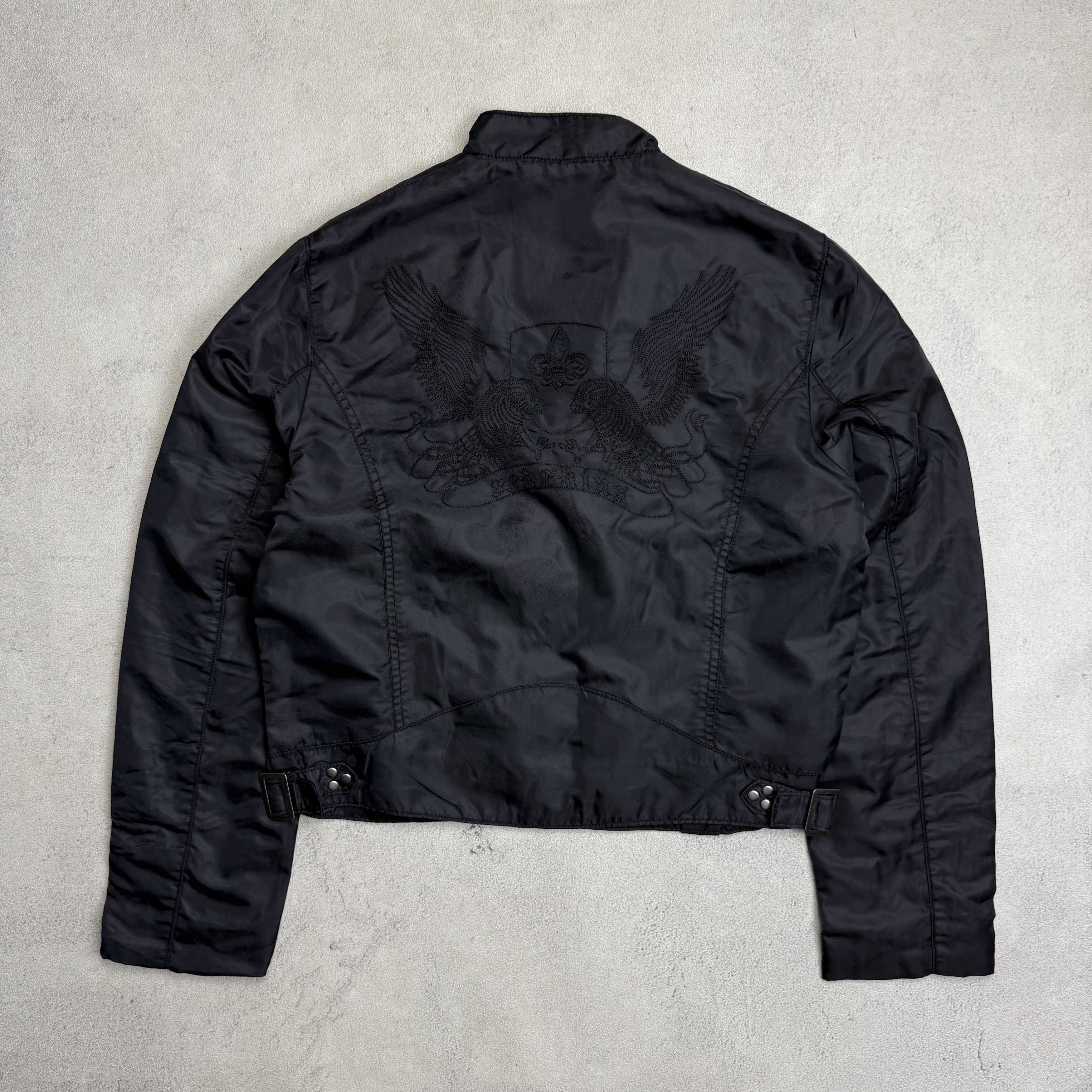 Vintage Redskins Biker Multi Pocket Jacket Size US S / EU 44-46 / 1 - 2 Thumbnail
