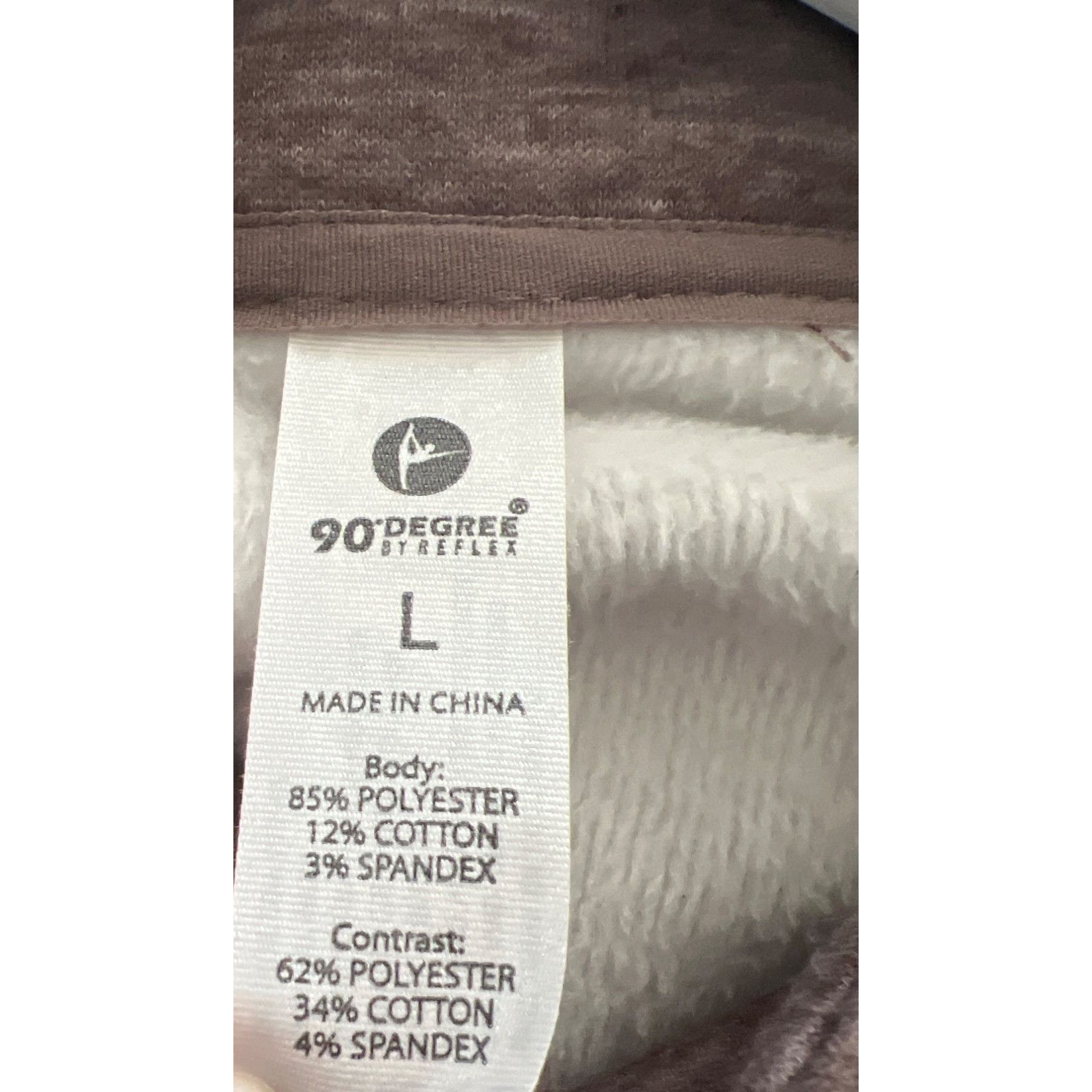 Other 90 Degree By Reflex Heathered Maroon Pullover Sweatshirt Size L / US 10 / IT 46 - 6 Thumbnail