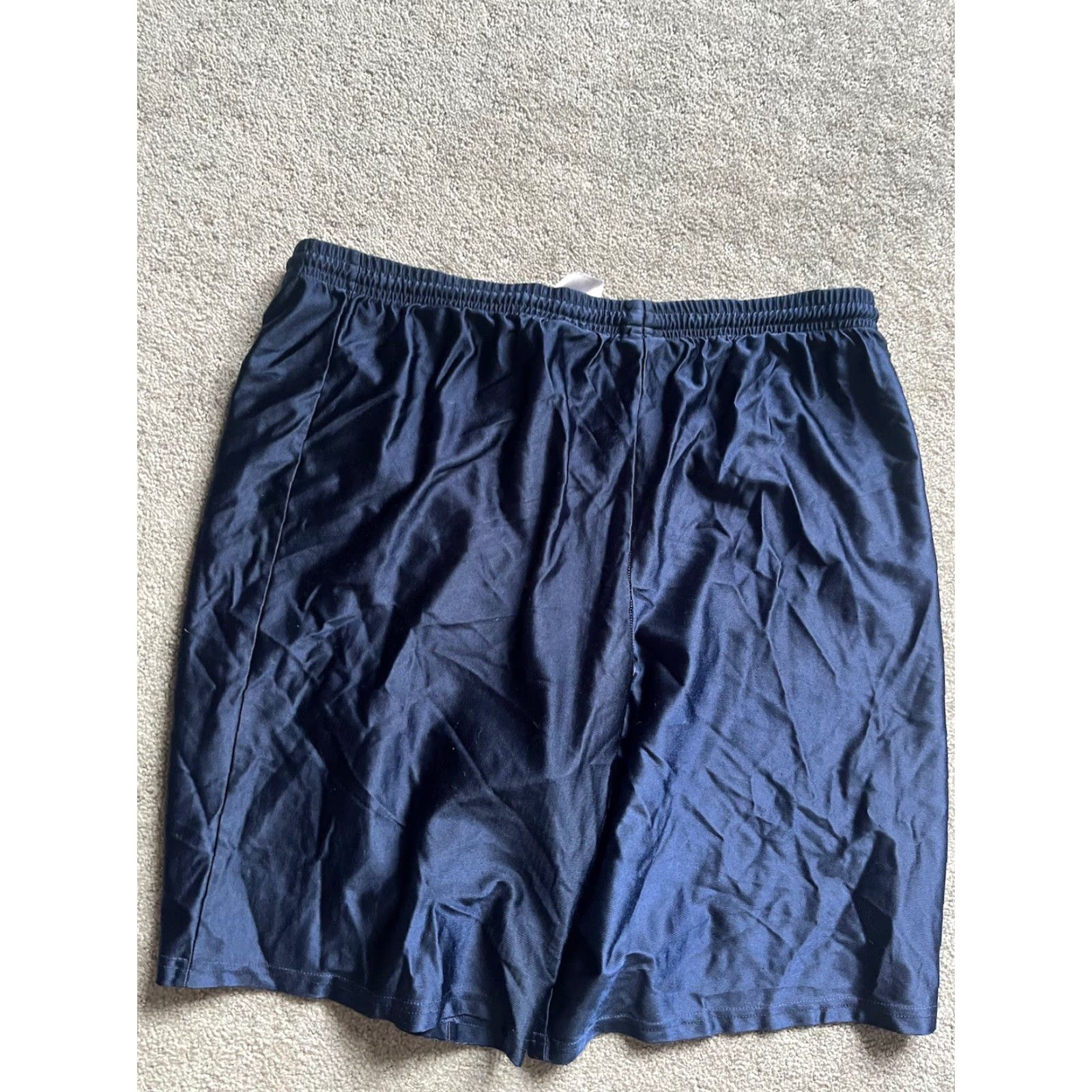 Nike VINTAGE Nike Shorts Mens L Blue Athletic Running Lightweight Logo Swoosh Y2K Size US 33 - 2 Thumbnail