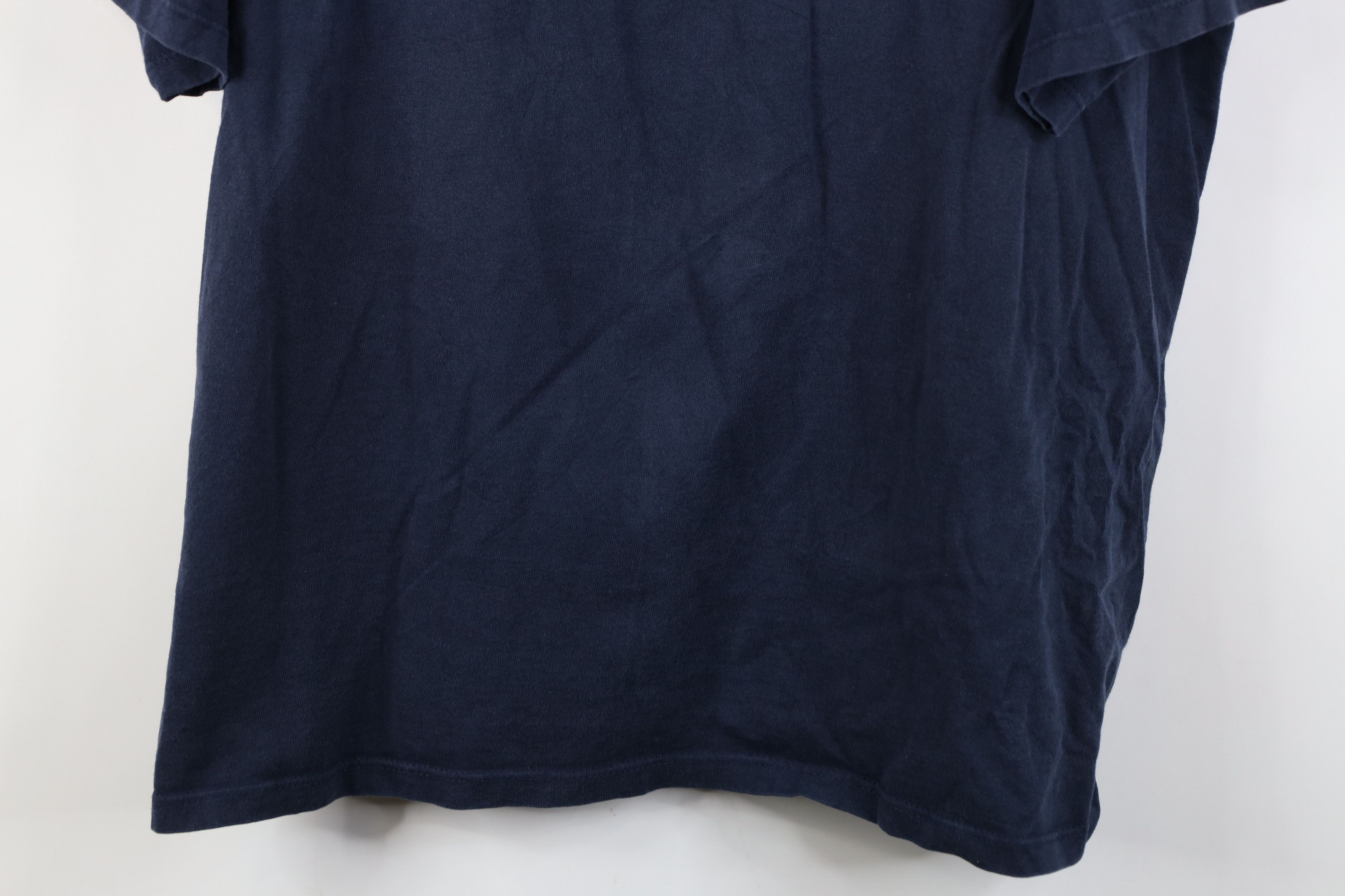 K-Swiss Vintage 90s K Swiss Classics Spell Out Box Logo T-Shirt Blue Size US XXL / EU 58 / 5 - 3 Thumbnail