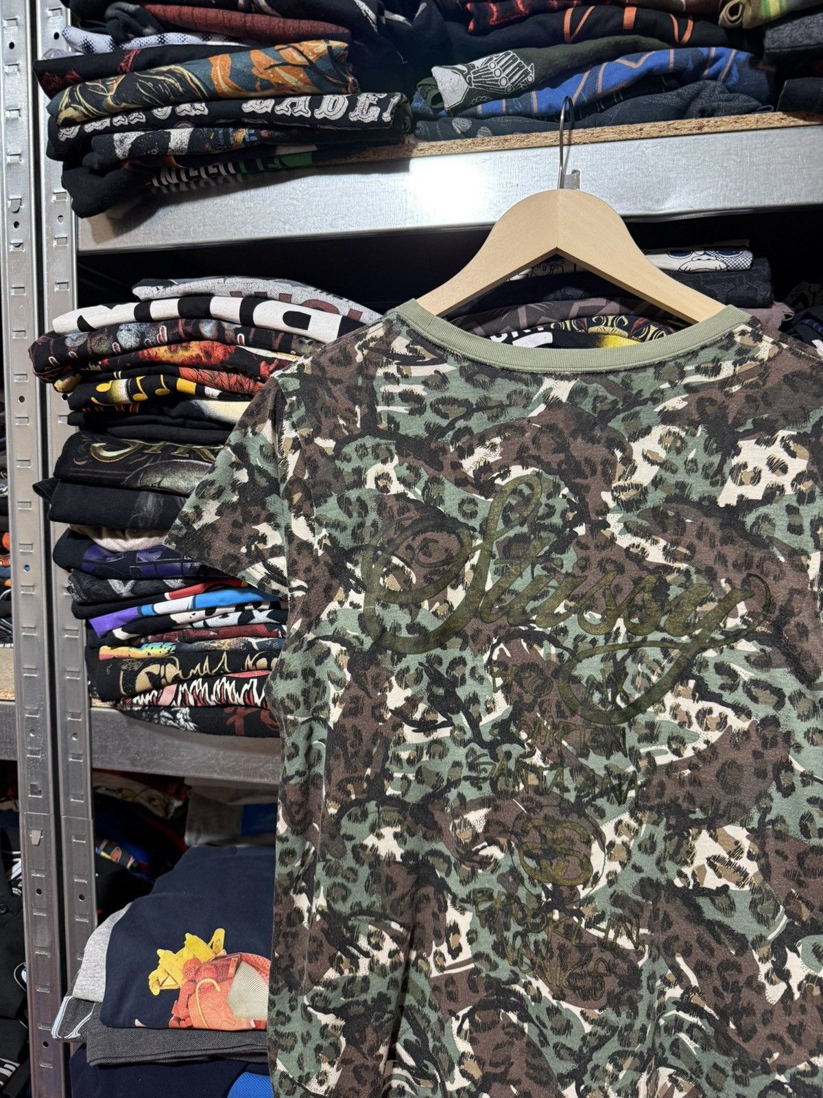 Stussy Rare Stussy Camouflage Skate Gang T-Shirt Y2K Hype Size S / US 4 / IT 40 - 4 Thumbnail