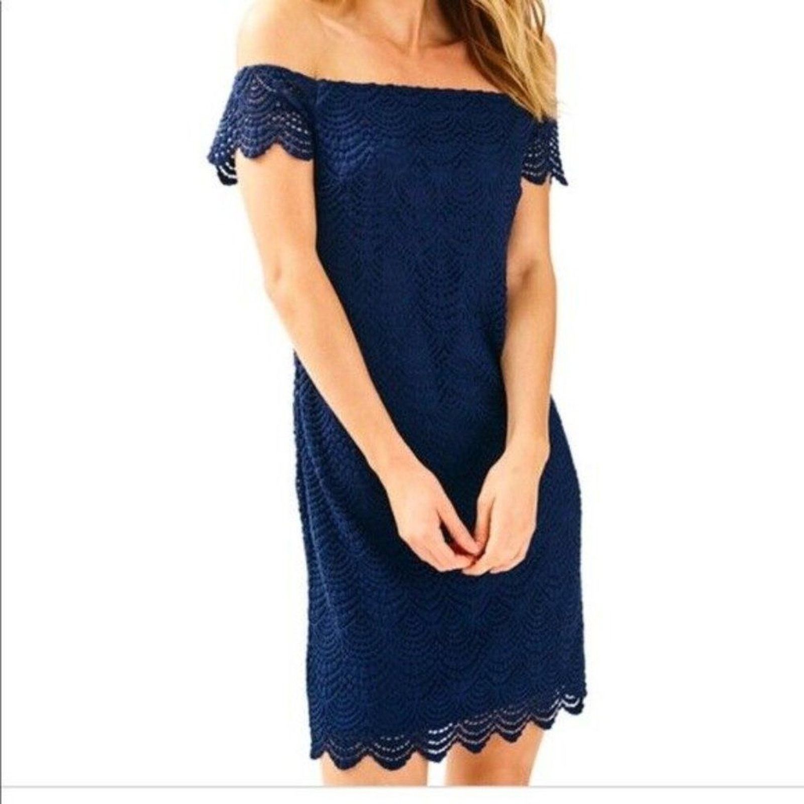 lilly pulitzer nevie off the shoulder dress lilly pulitzer nevie off the shoulder dress Lilly Pulitzer Nevie Off the Shoulder  Dress  Saint Bernard