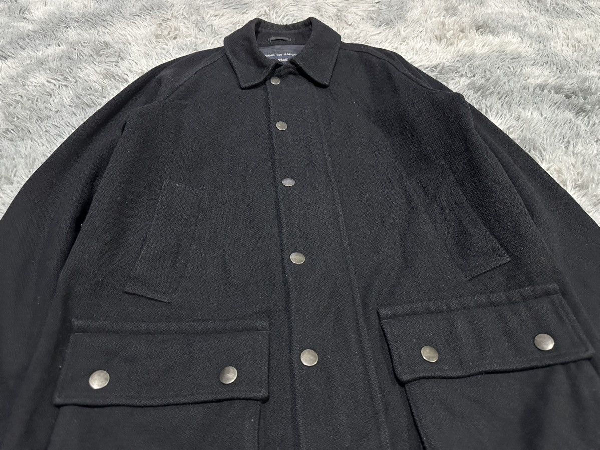 Comme des Garcons Homme 🔥Archived Ss04 Comme Des Garcons Homme Wool Jacke Size US M / EU 48-50 / 2 - 2 Thumbnail