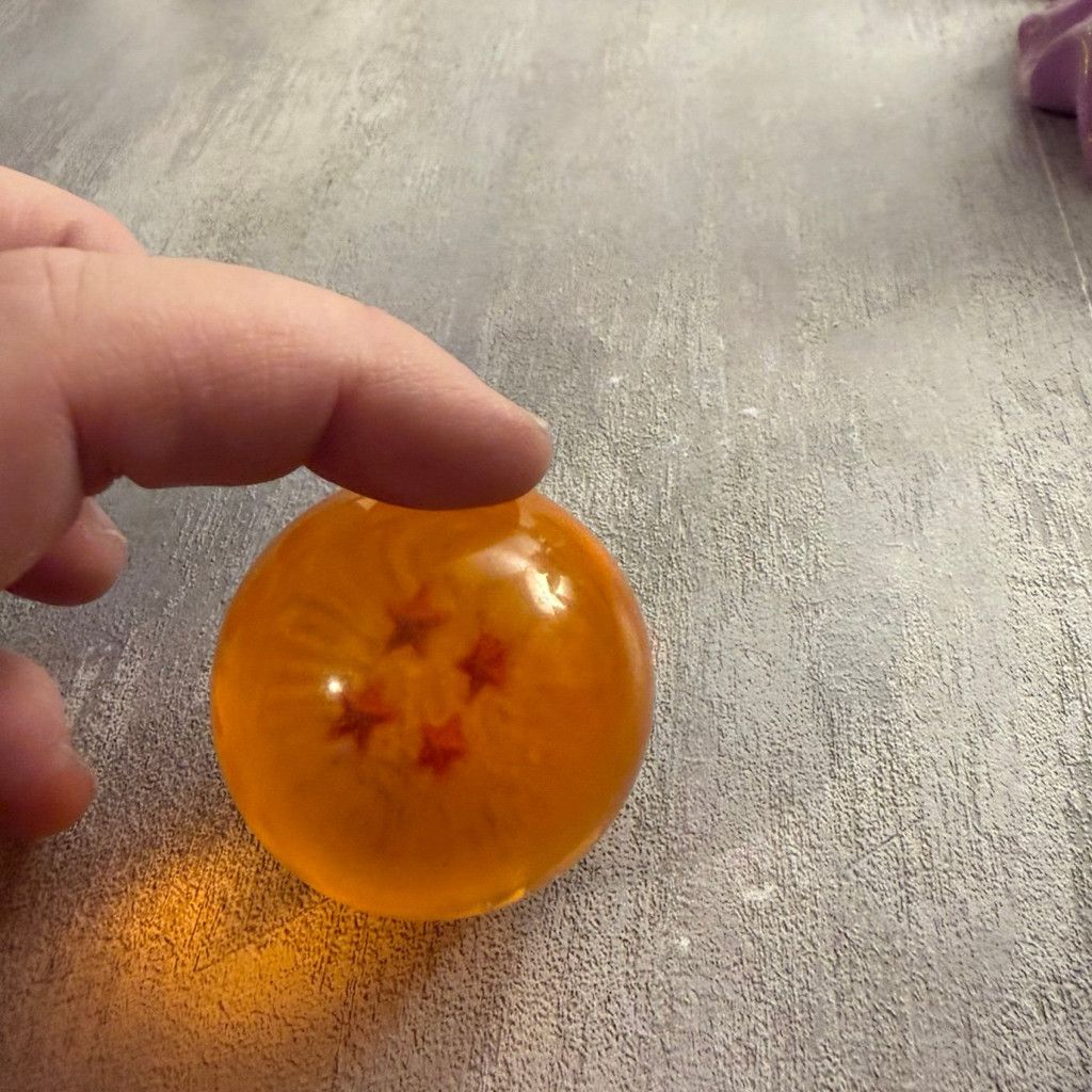 No Fear 7.6cm Anime Manga Decorative 4 Star Dragonball Size 26 - 1 Thumbnail