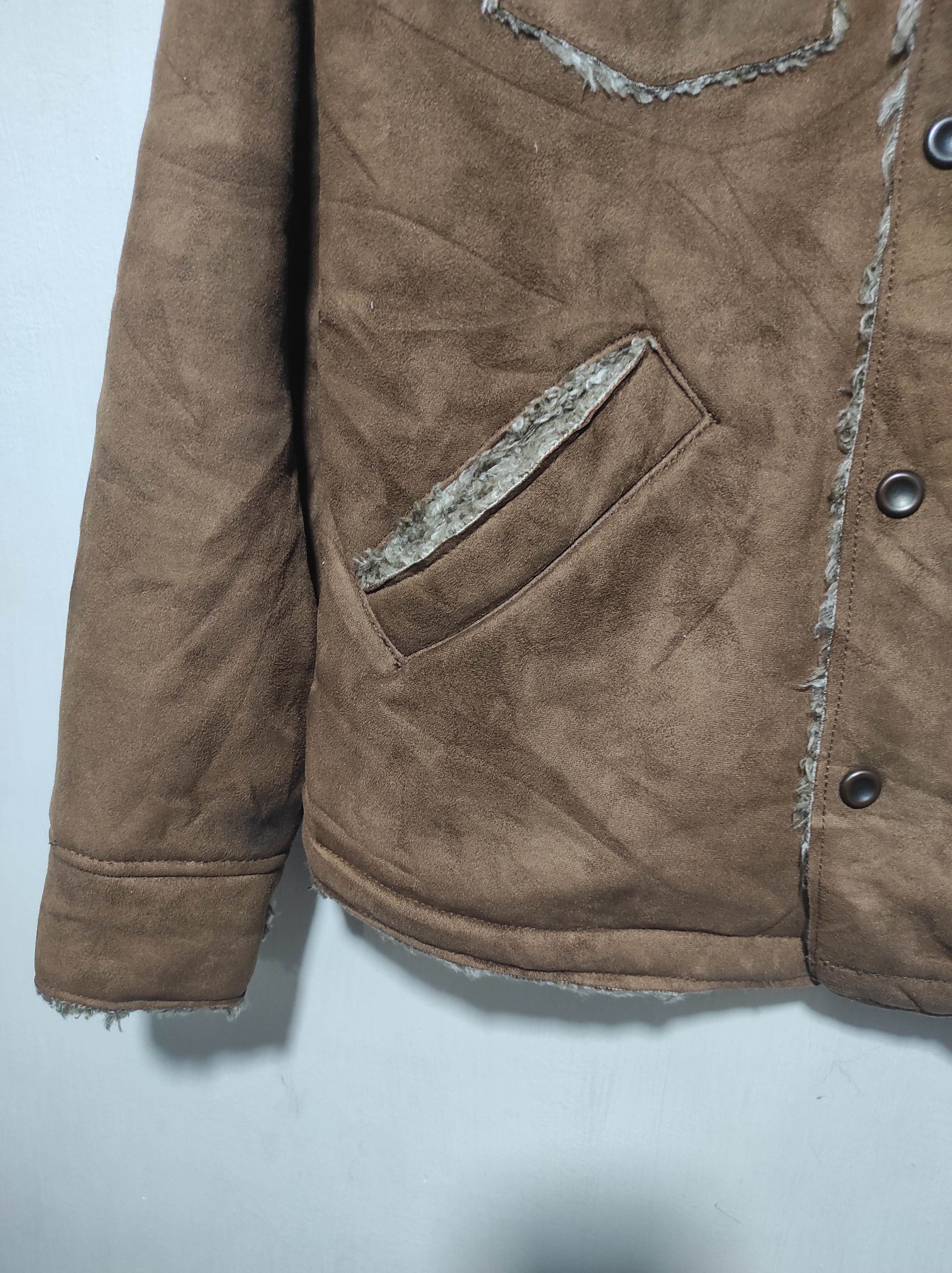 14th Addiction Flash Report Vintage Fatigues Suede Parka Jacket Size US S / EU 44-46 / 1 - 6 Thumbnail