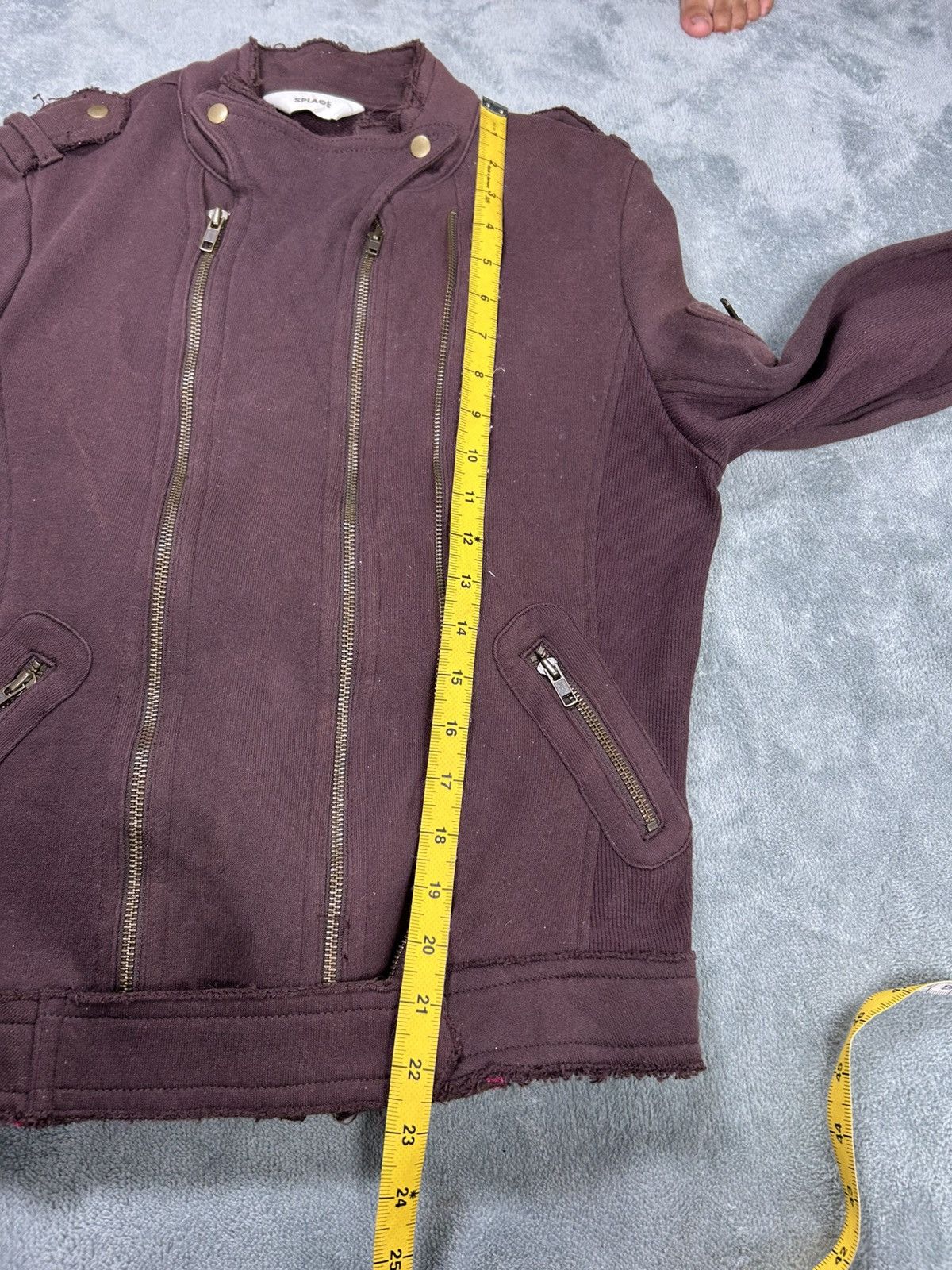 If Six Was Nine Splage Asymmetrical Zipper Jacket. J0116 Size M / US 6-8 / IT 42-44 - 13 Thumbnail