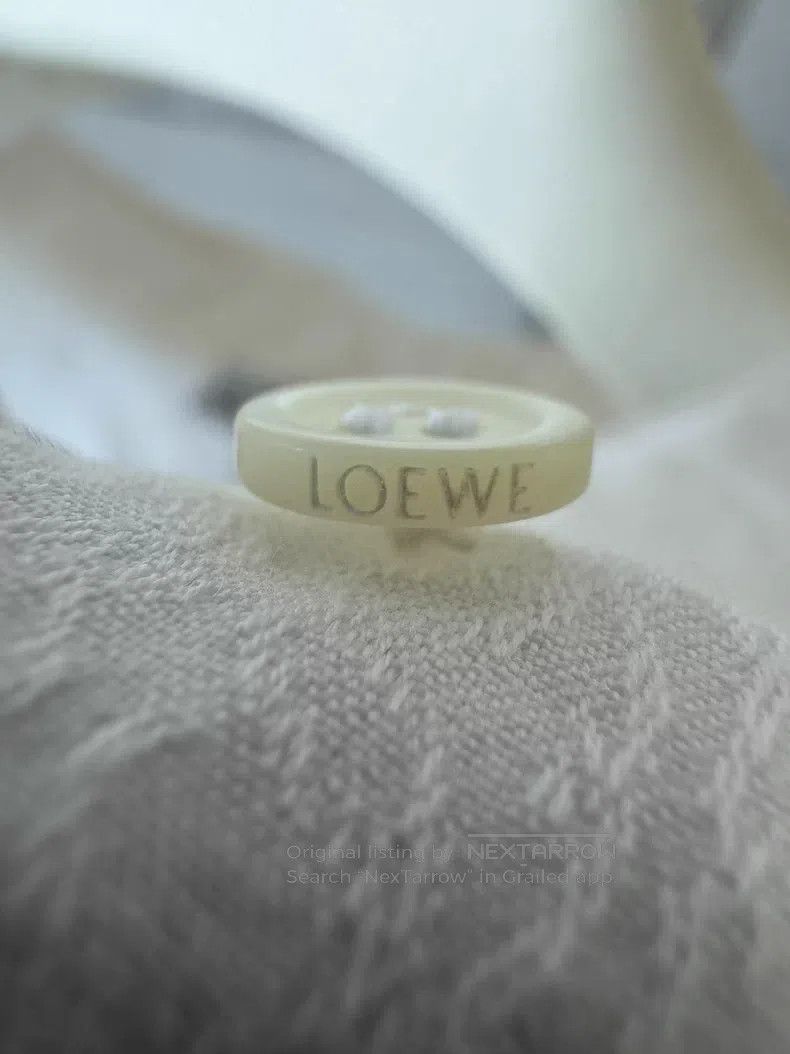 Loewe Loewe Logo Embellished Hooded Long Sleeve Shirt Jacket Size 4XL / US 24-26 - 8 Thumbnail