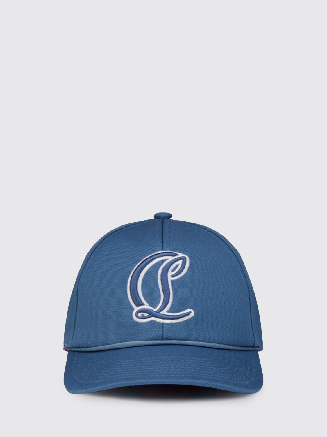 Christian Louboutin Christian Louboutin Hat Men Gnawed Blue Size ONE SIZE - 1 Preview
