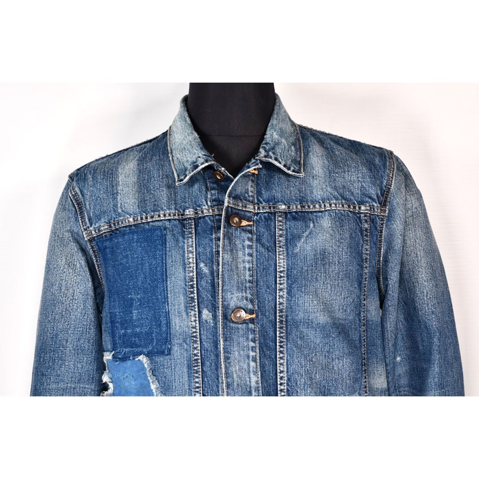 Levi's Levi’s Made & Crafted Boro Trucker Type IV Patched Jacket Made in Japan size 3 L Size US L / EU 52-54 / 3 - 6 Thumbnail