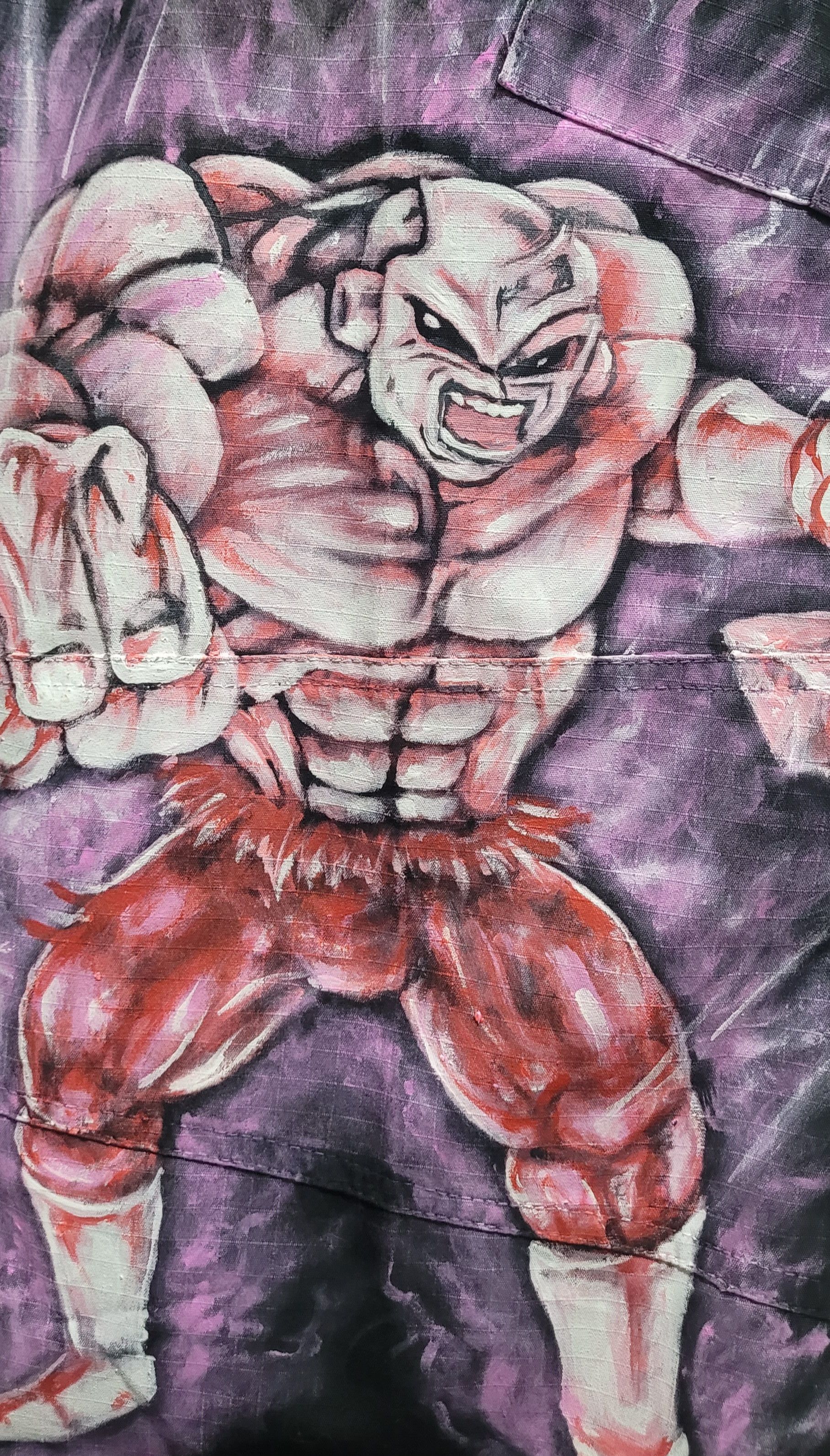 FOR OTHERS Handmade Painting Dragon Ball Z Cargo Outdoor Size US 36 / EU 52 - 4 Thumbnail