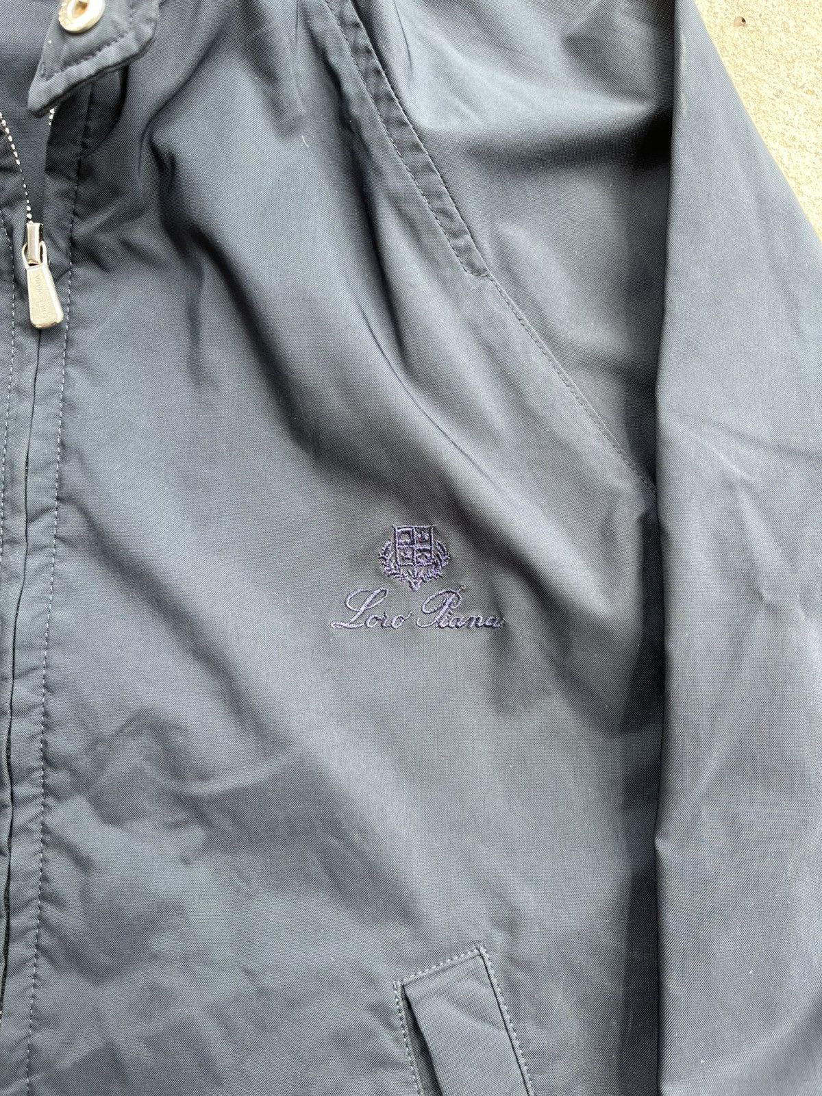 Loro Piana Loro Piana Vintage Logo Nylon Jacket Bomber Size XL / US 12-14 / IT 48-50 - 7 Thumbnail