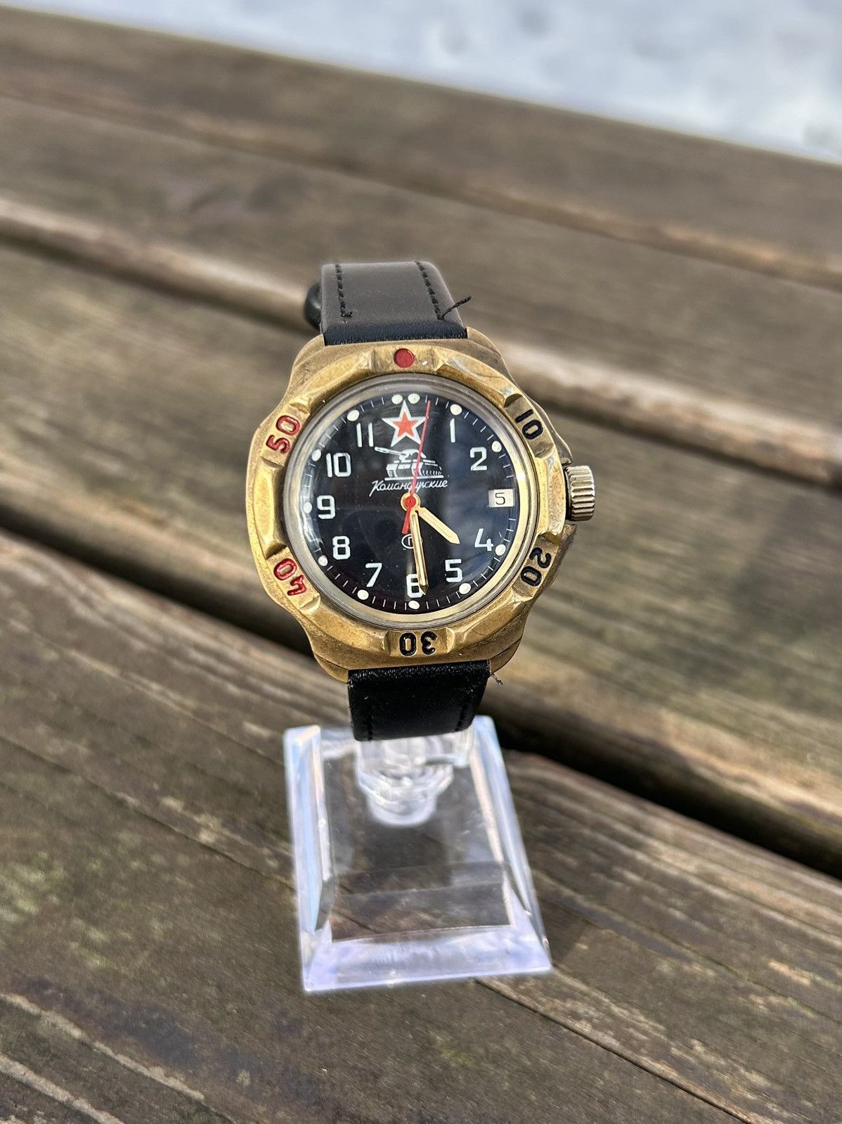 Vintage Vintage Watch Soviet USSR Mechanical Wostok Komandirskie Size ONE SIZE - 2 Thumbnail