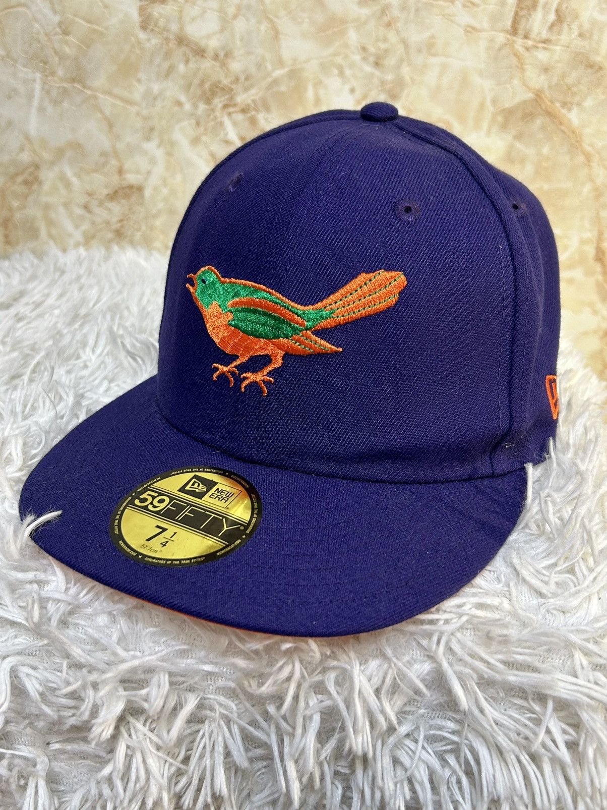 New Era Baltimore Orioles Hat club 7 1/4 59Fifty Purple All Star Size ONE SIZE - 1 Thumbnail