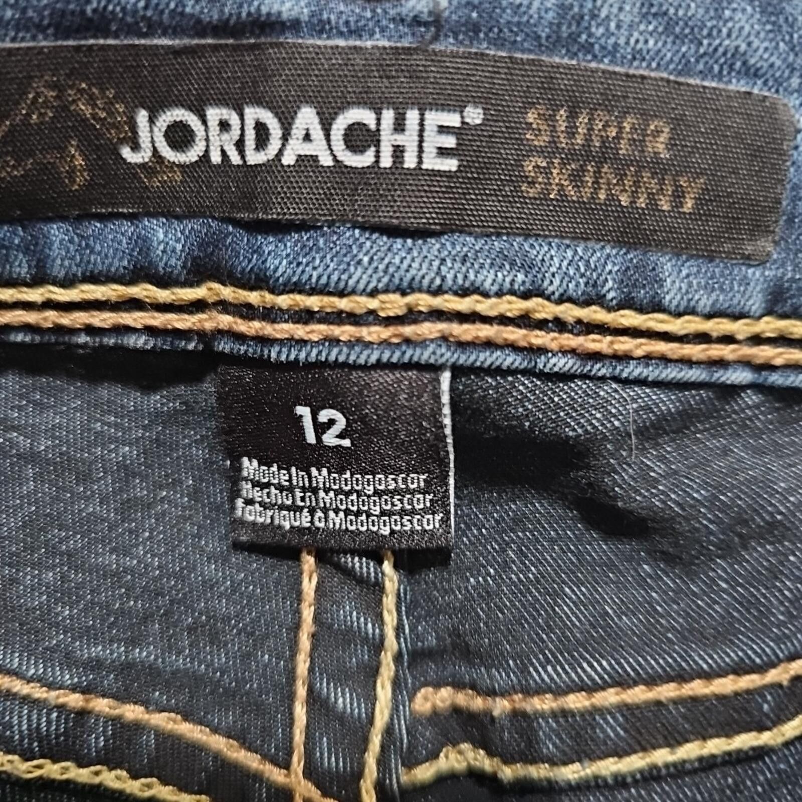 Jordache Jordache Super Skinny Jeans Size 12 Size 34" / US 12 / IT 48 - 4 Thumbnail