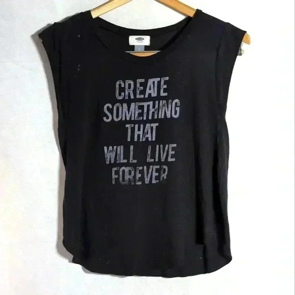 Old Navy Create Something That Will Live Forever Old Navy sleeveless Size S / US 4 / IT 40 - 1 Thumbnail