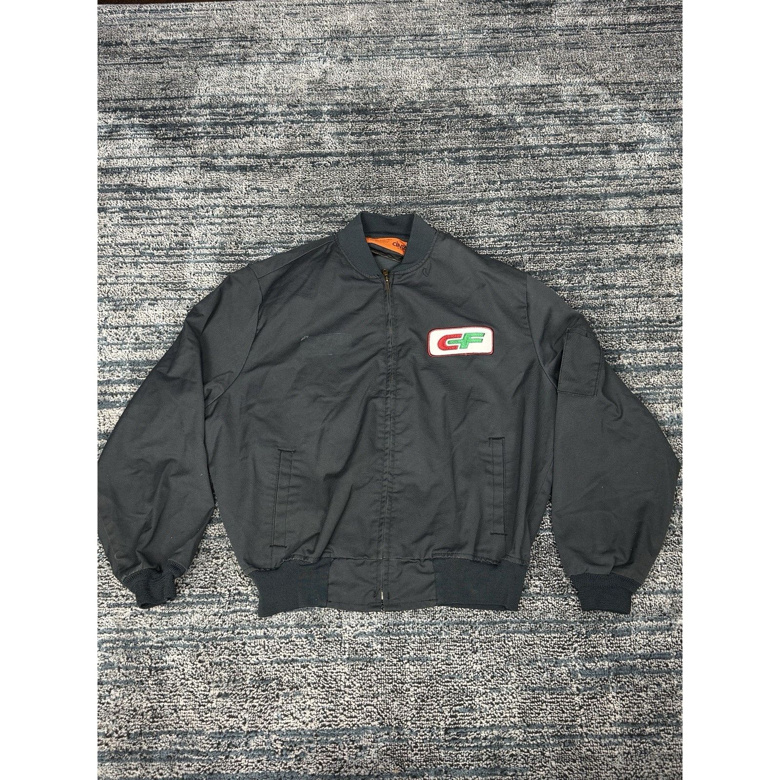 Cintas Bomber Jacket Men's Size XL Color Black Full Zip Size US XL / EU 56 / 4 - 1 Thumbnail