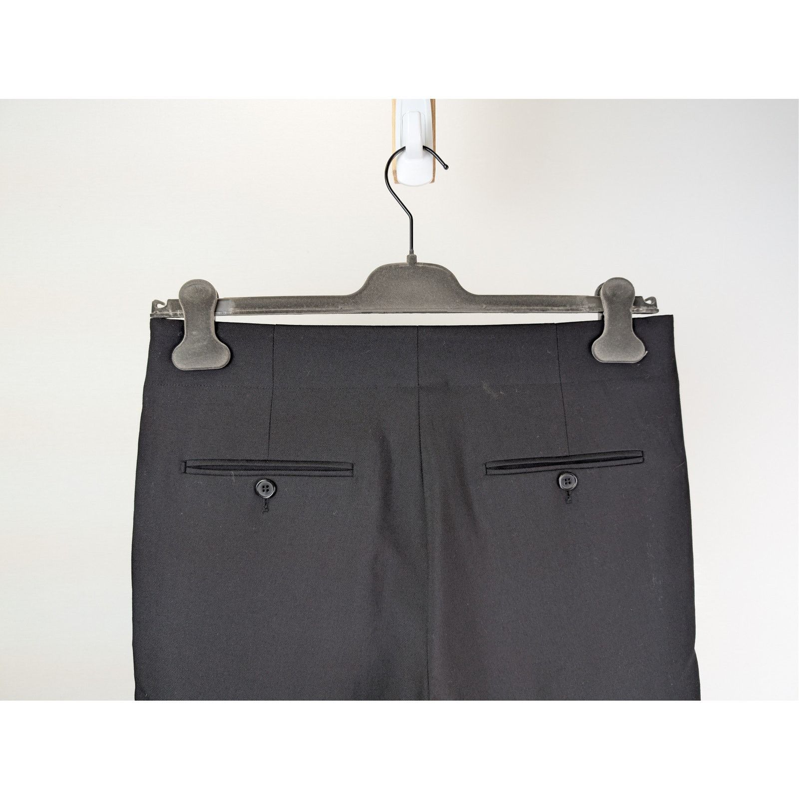 Saint Laurent Paris o1rshd1 CC20 Slacks Pants in Black Size US 32 / EU 48 - 10 Thumbnail