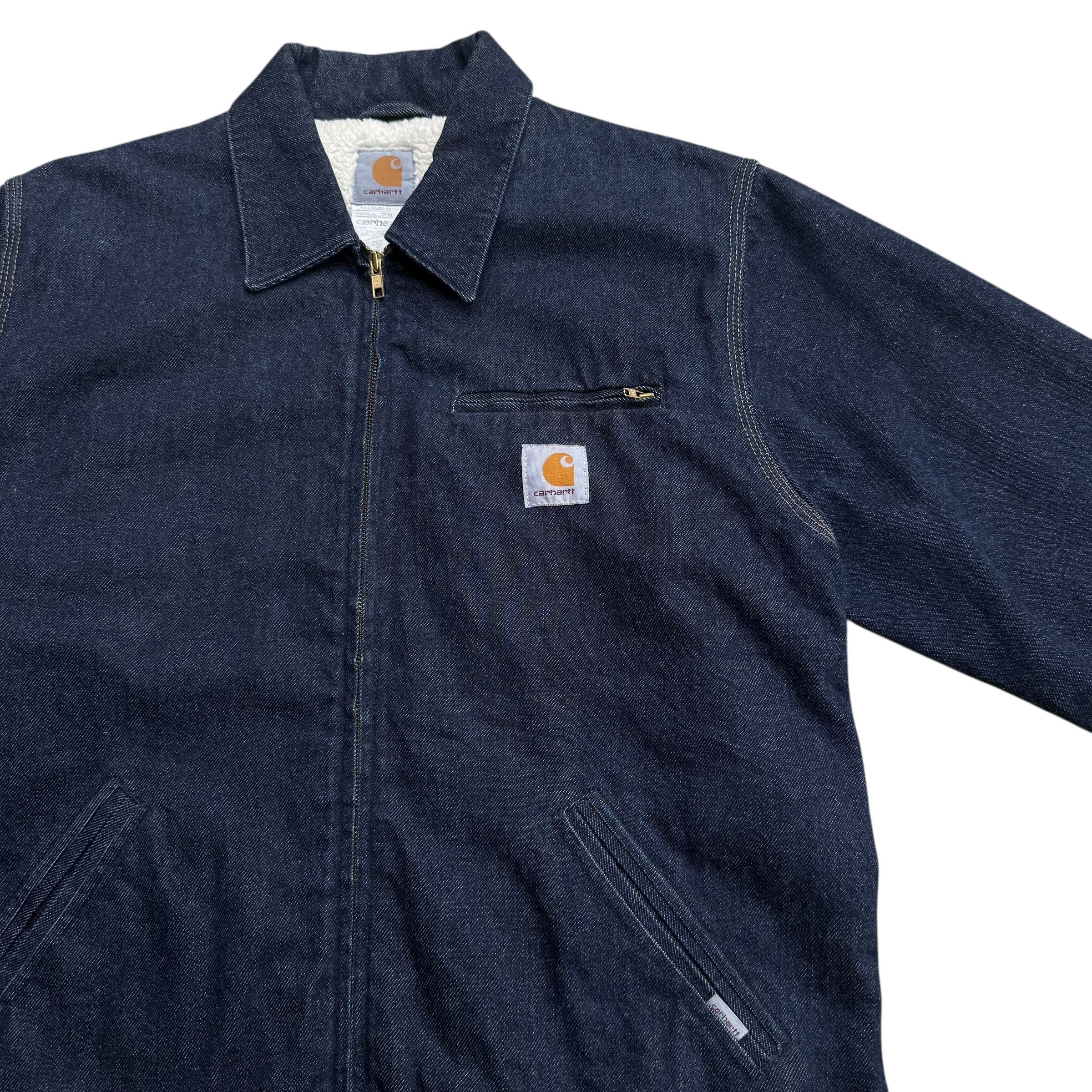 Carhartt 90's Carhartt Detroit Denim Jacket Size US L / EU 52-54 / 3 - 5 Thumbnail