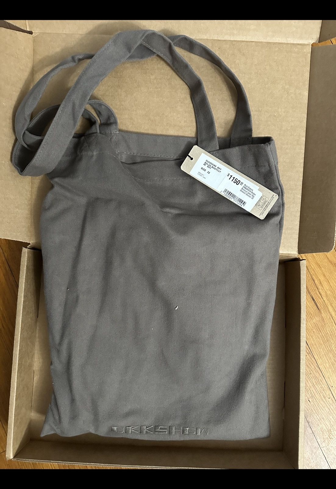 Rick Owens Drkshdw Rick Owens Tote bag Size ONE SIZE - 4 Thumbnail