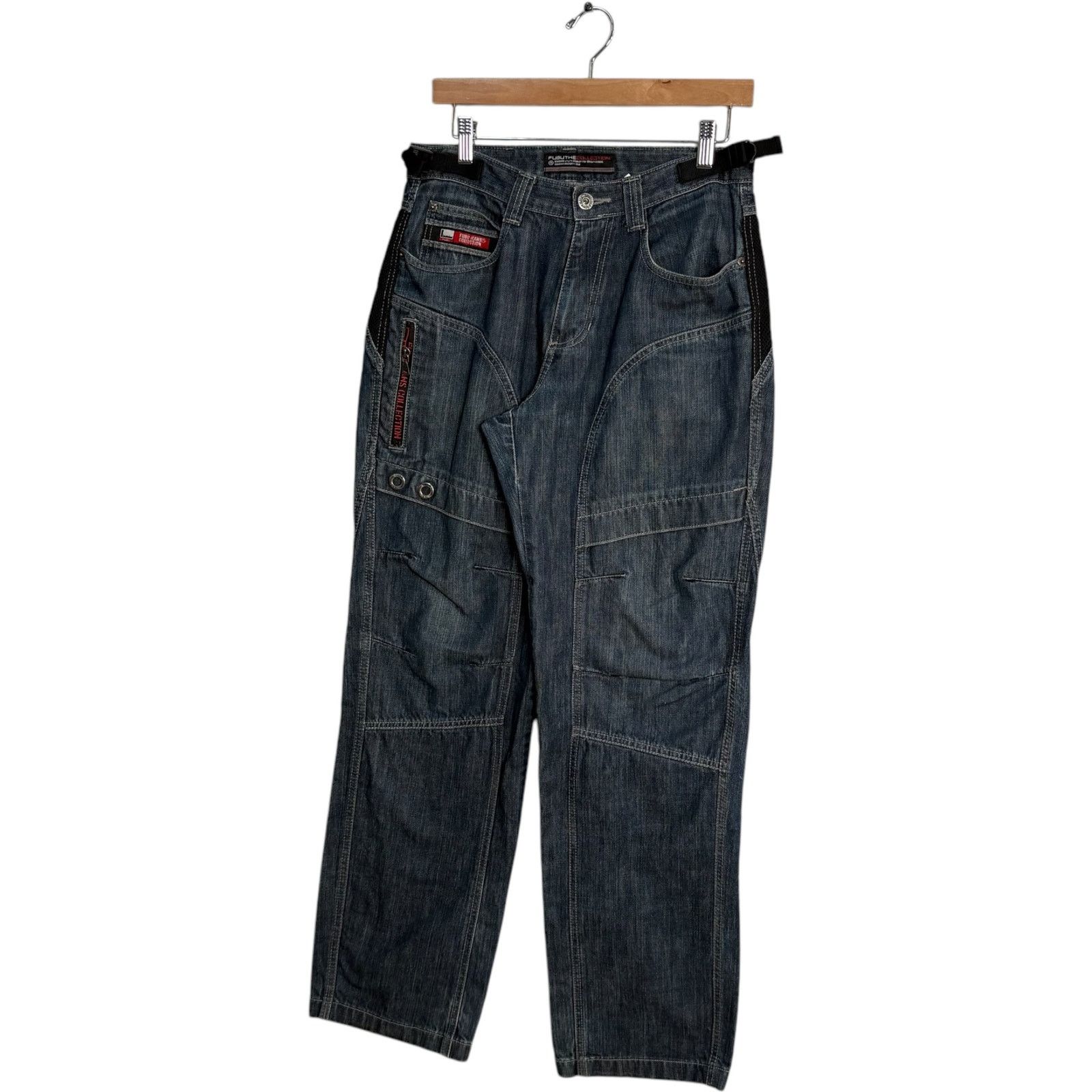 Fubu Vintage FUBU Straight Leg Denim Jeans 32x33 Size US 32 / EU 48 - 3 Thumbnail