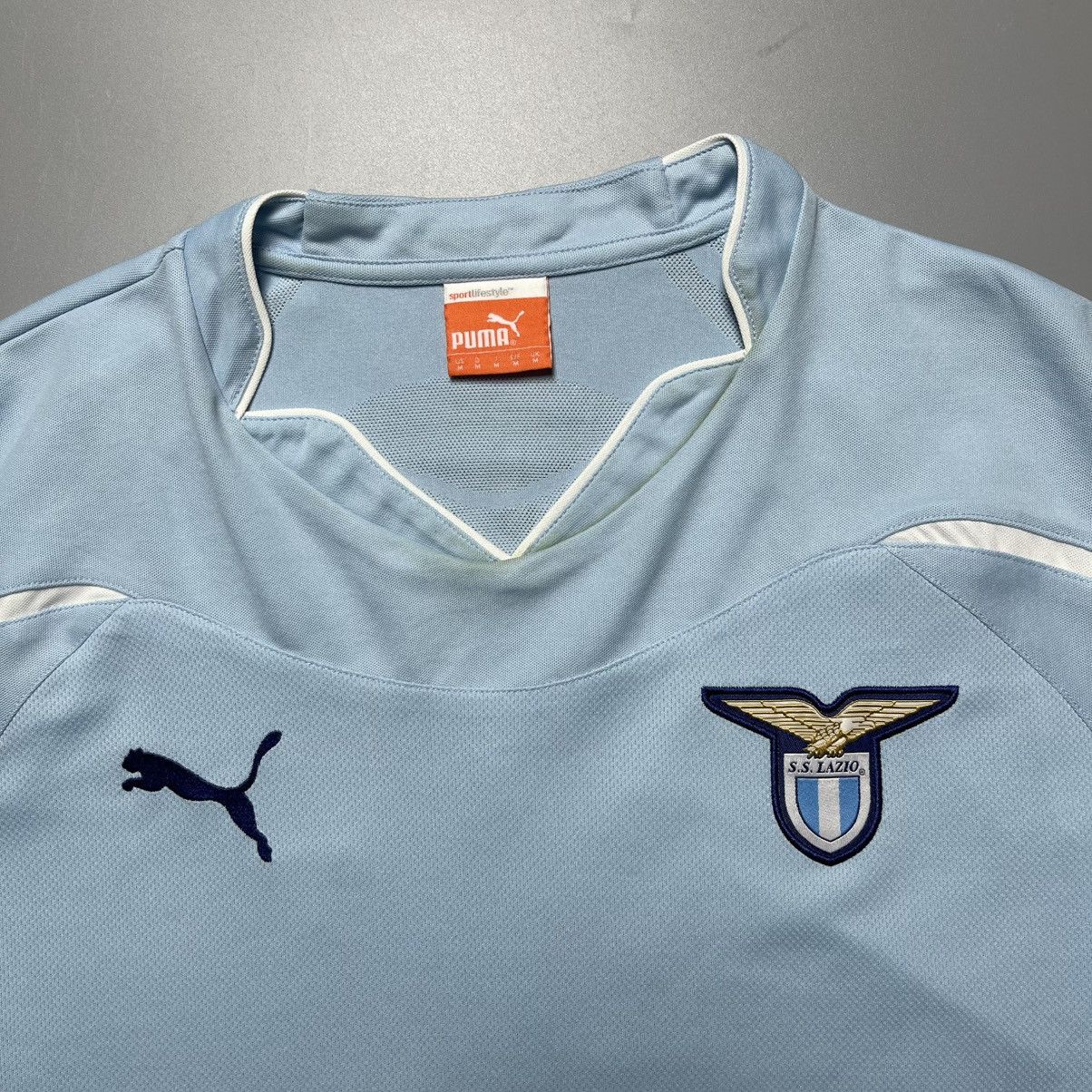 Puma LAZIO PUMA 2011/2012 FOOTBALL SOCCER HOME JERSEY #9 ROCCHI Size US M / EU 48-50 / 2 - 5 Thumbnail