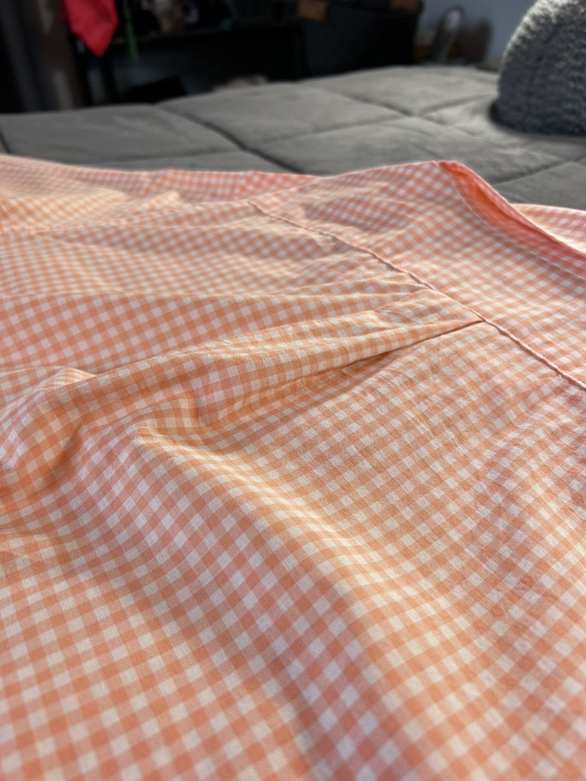 Vineyard Vines Vineyard Vines orange & white checkered shirt Size US M / EU 48-50 / 2 - 5 Thumbnail
