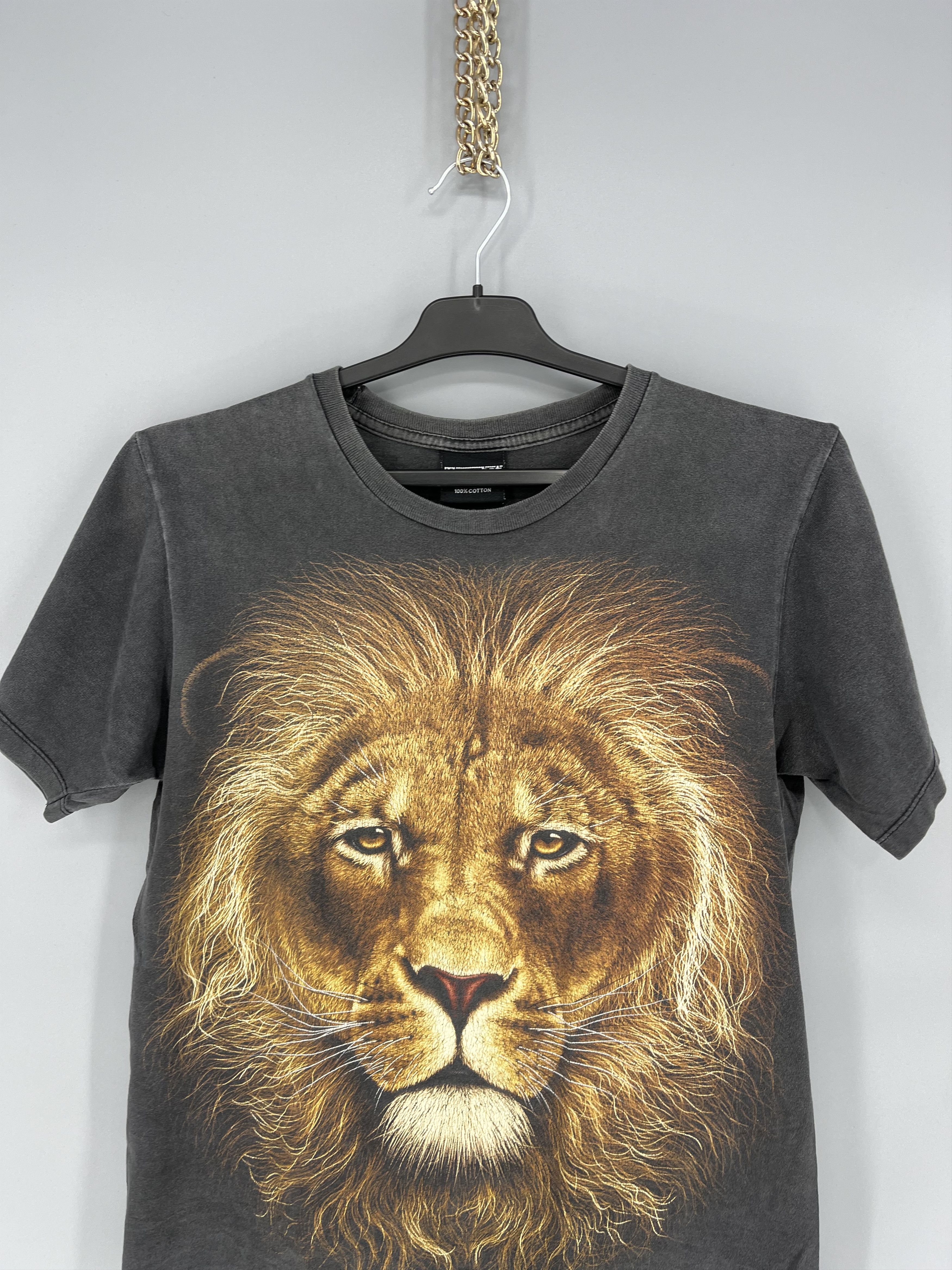 Vintage Vintage Y2K 90s Tiger Face Boxy Graphic Tee Size US S / EU 44-46 / 1 - 6 Thumbnail