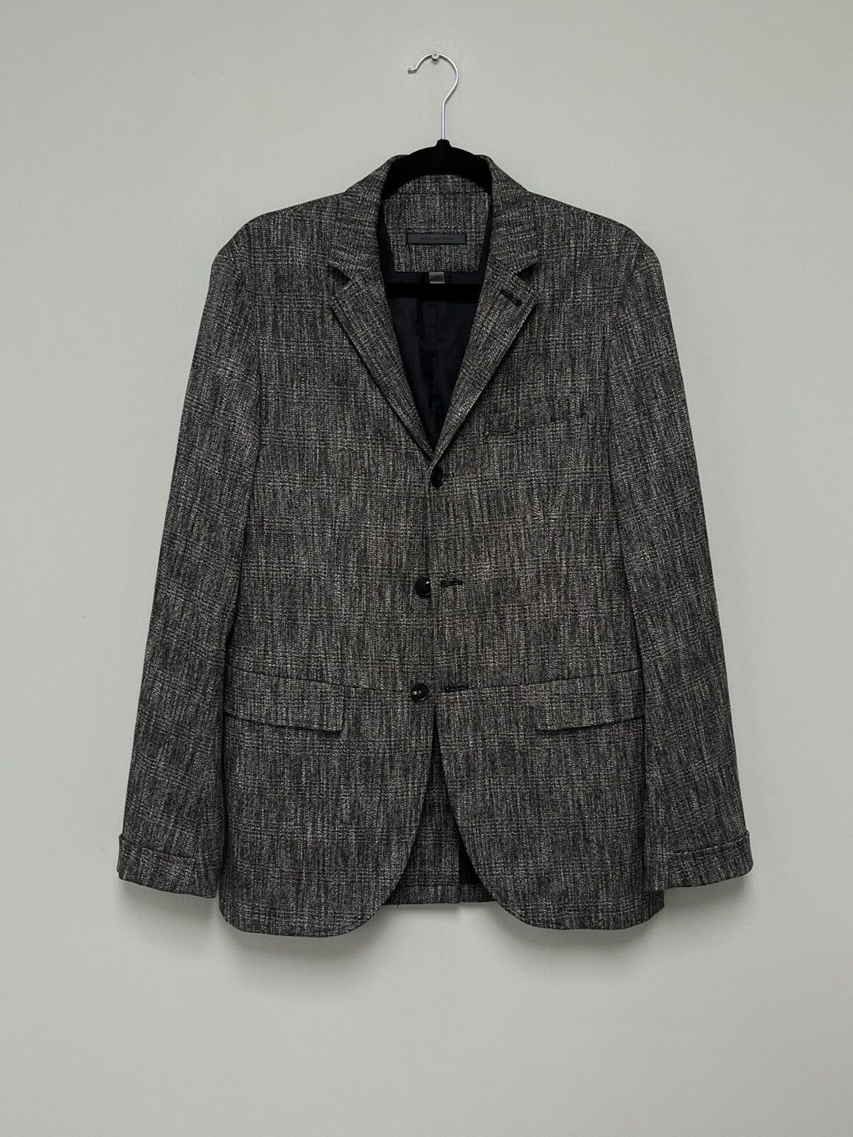 John Varvatos Notch Lapel Jacket With Suede Collar EU 48 USA size 38 Size US M / EU 48-50 / 2 - 9 Thumbnail