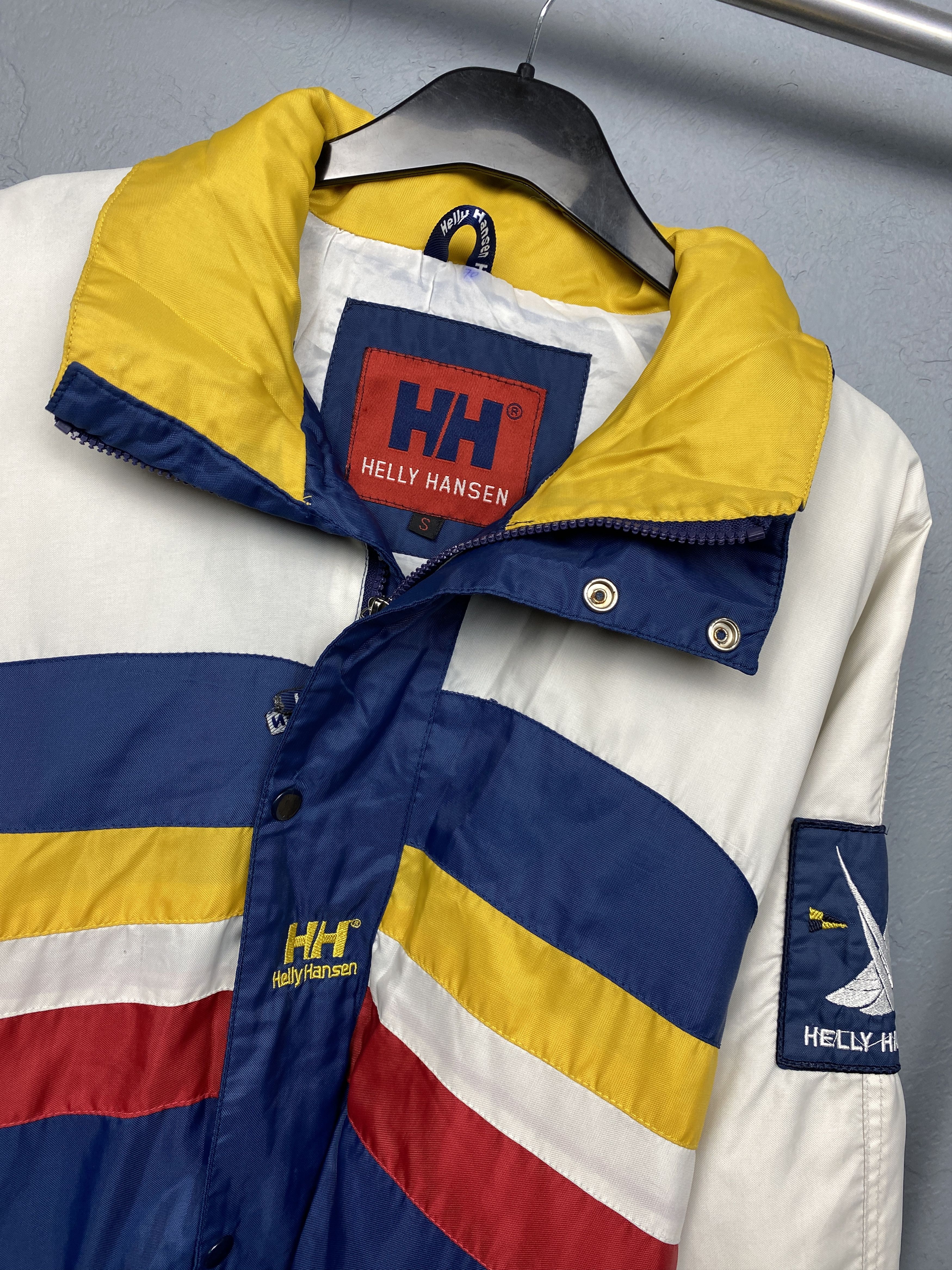 Helly Hansen Helly Hansen 90s Vintage Mens Sailing Gear Jacket Size US S / EU 44-46 / 1 - 2 Thumbnail