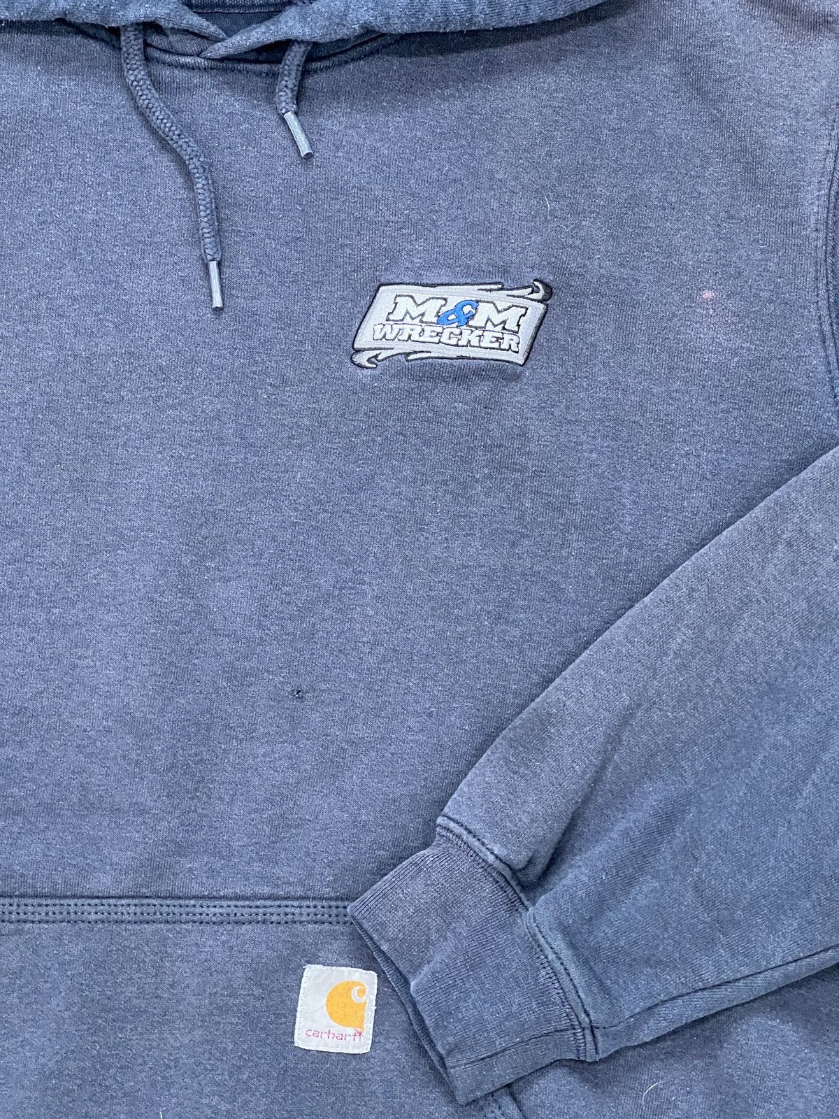 Carhartt × Vintage Carhartt M&M Wrecker Orginal Fit Pocket Hoodie XL Size US XL / EU 56 / 4 - 7 Thumbnail