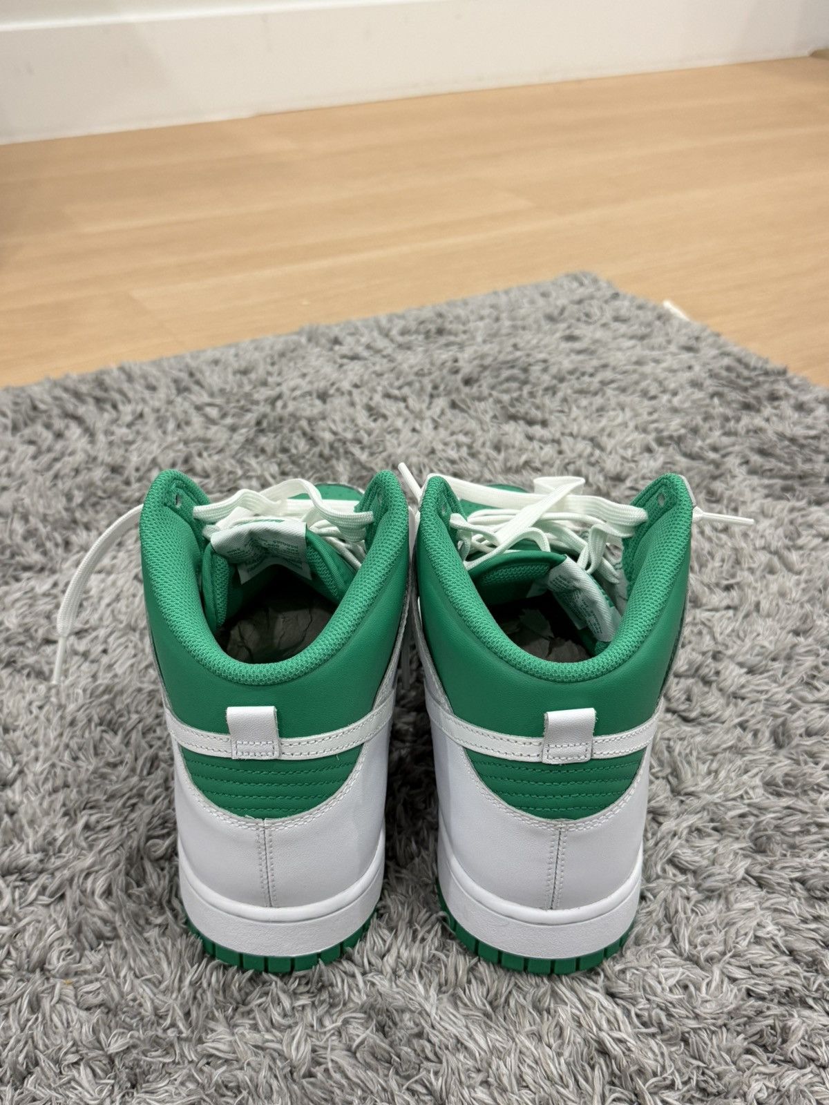 Nike Nike Dunk High Retro BTTYS Stadium Green White 10.5 Size US 10.5 / EU 43-44 - 4 Thumbnail