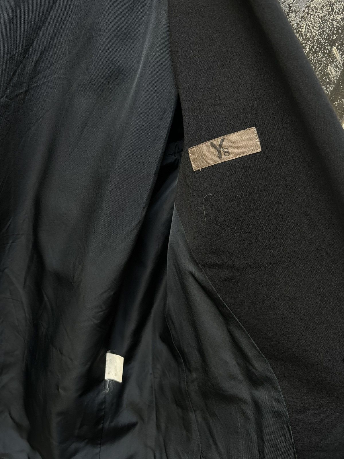 Japanese Brand × Yohji Yamamoto RARE! Japanese Brand Yohji Yamamoto Blazer 2 Button Size 42R - 6 Thumbnail