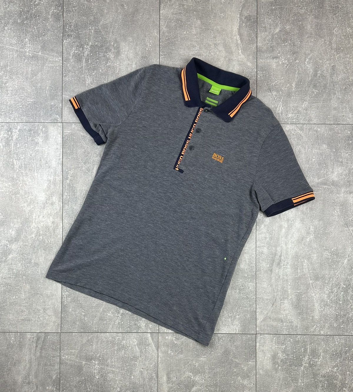 Hugo Boss Hugo Boss Multi Logo Mens Luxury Polo Size US L / EU 52-54 / 3 - 1 Thumbnail
