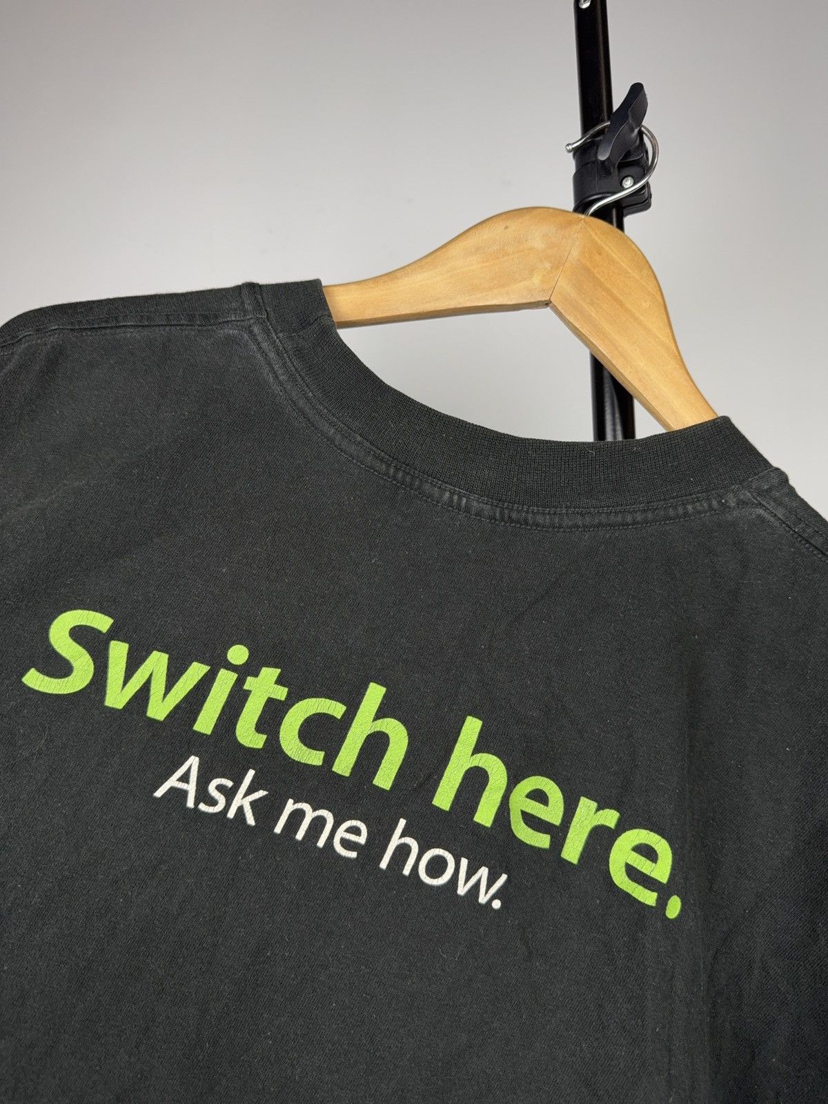 Apple Vintage Retro 90s Apple Switch Here Ask Me How Promo Tee Size US XL / EU 56 / 4 - 15 Thumbnail