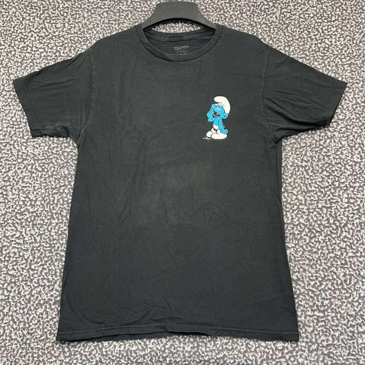 Other The Smurfs Sleepy Lazy Shirt Short Sleeve Crew Neck Cotton M Size US L / EU 52-54 / 3 - 1 Thumbnail