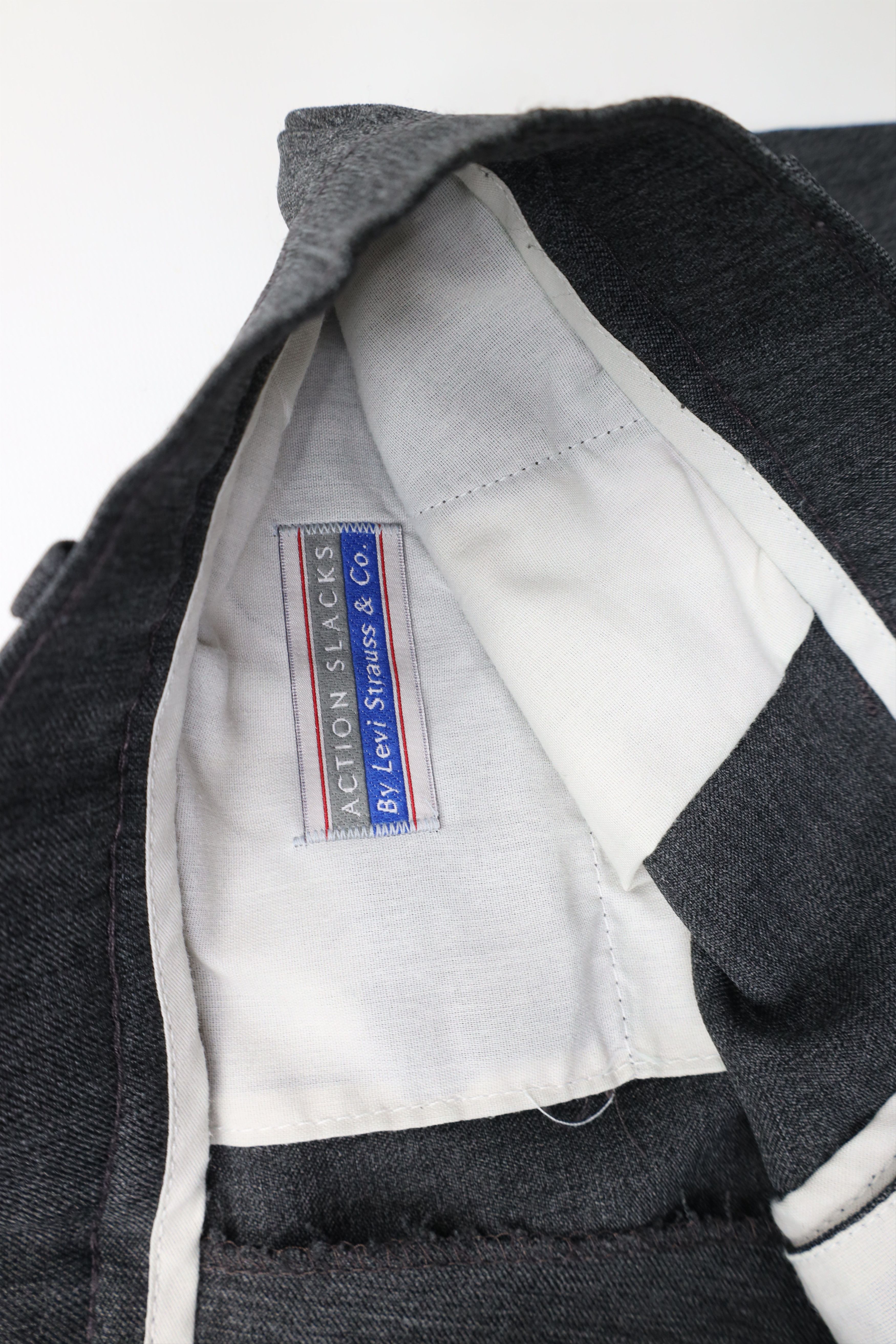 Levi's × Vintage Vintage 90s Levis Chinos Trousers Pants Heather Gray Size US 38 / EU 54 - 6 Thumbnail