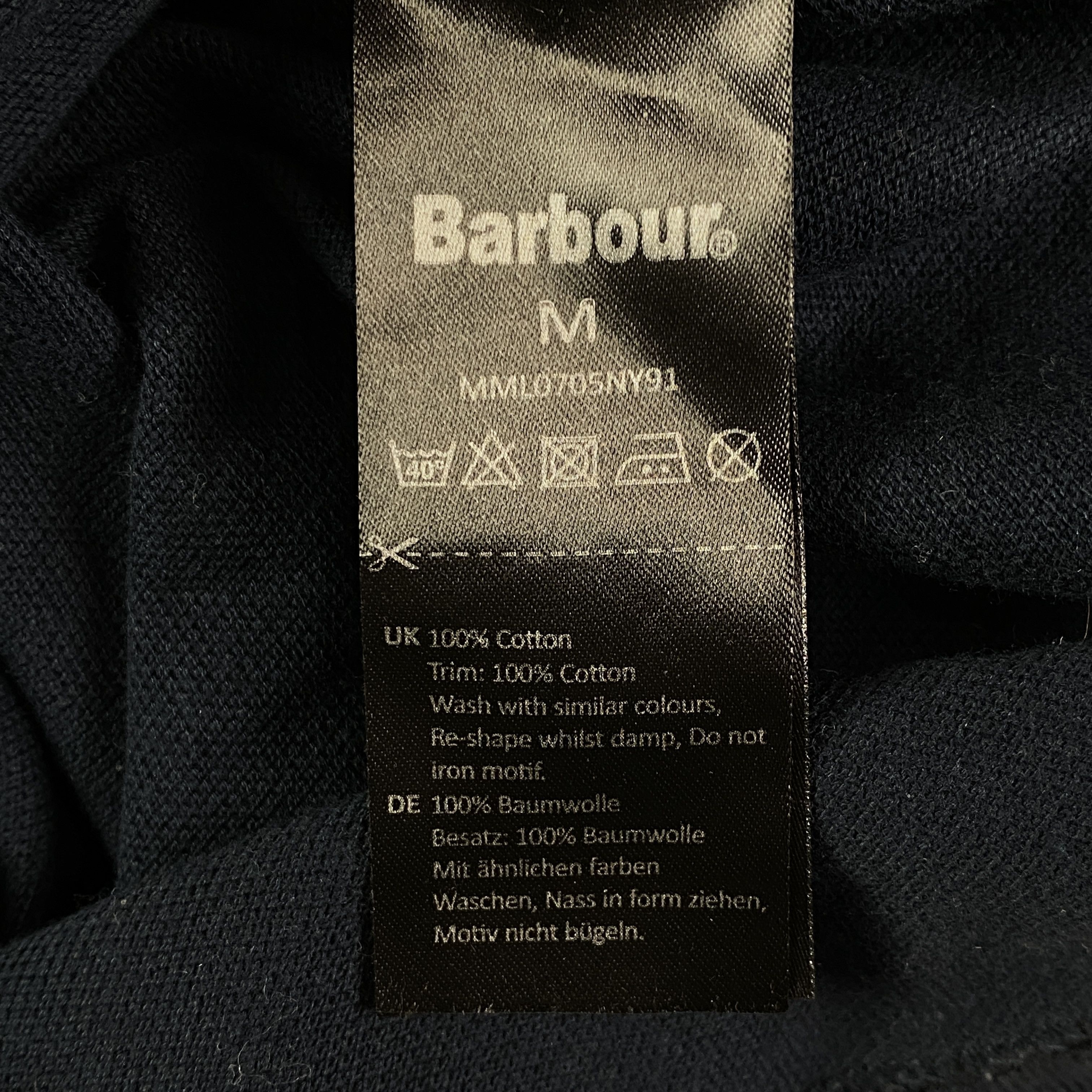 Barbour Men’s Long Sleeve Barbour Size M Size US M / EU 48-50 / 2 - 5 Thumbnail