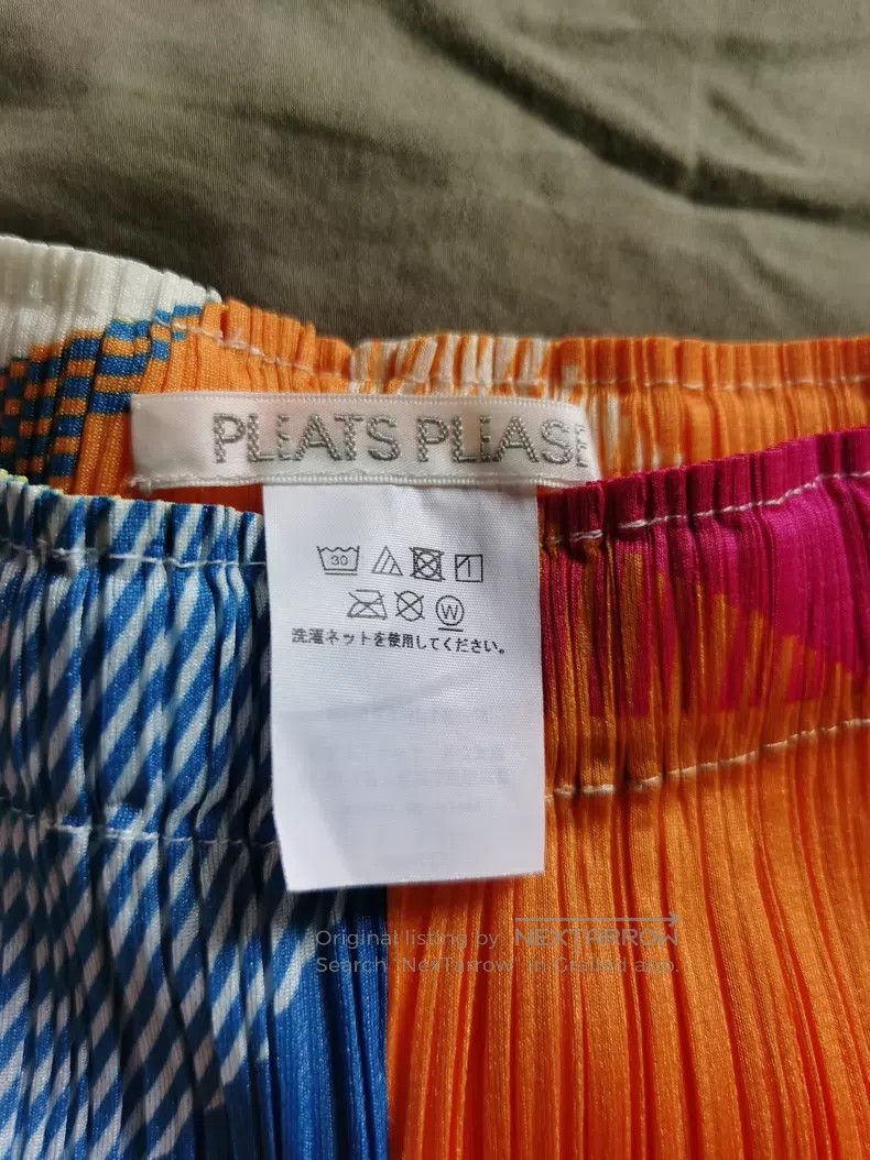 Issey Miyake Issey Miyake size:3 Ruched Wide-Leg Pants Size 31" - 4 Thumbnail