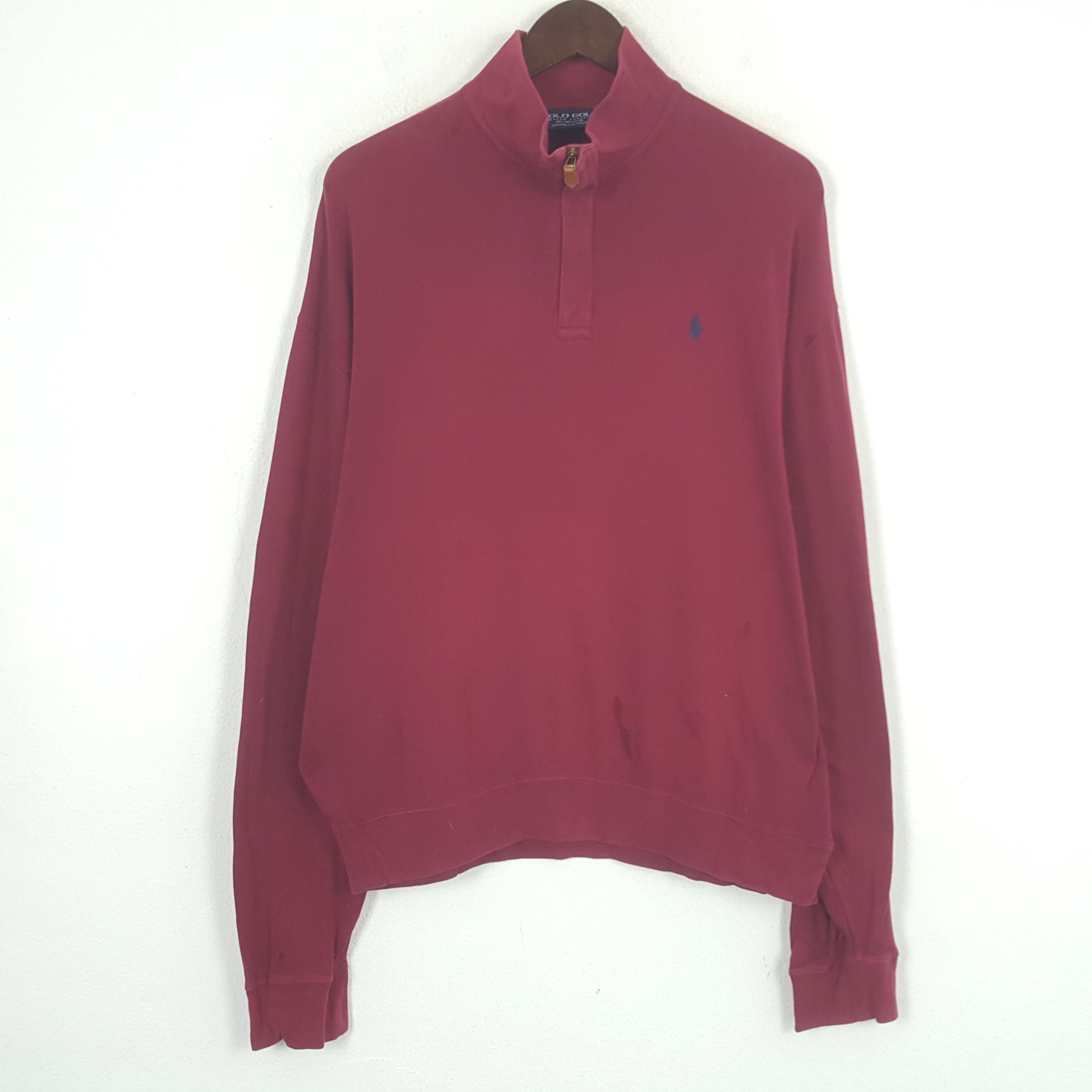 Polo Ralph Lauren × Vintage Vintage Polo Golf Ralph Lauren Sweatshirt Size US XL / EU 56 / 4 - 1 Thumbnail