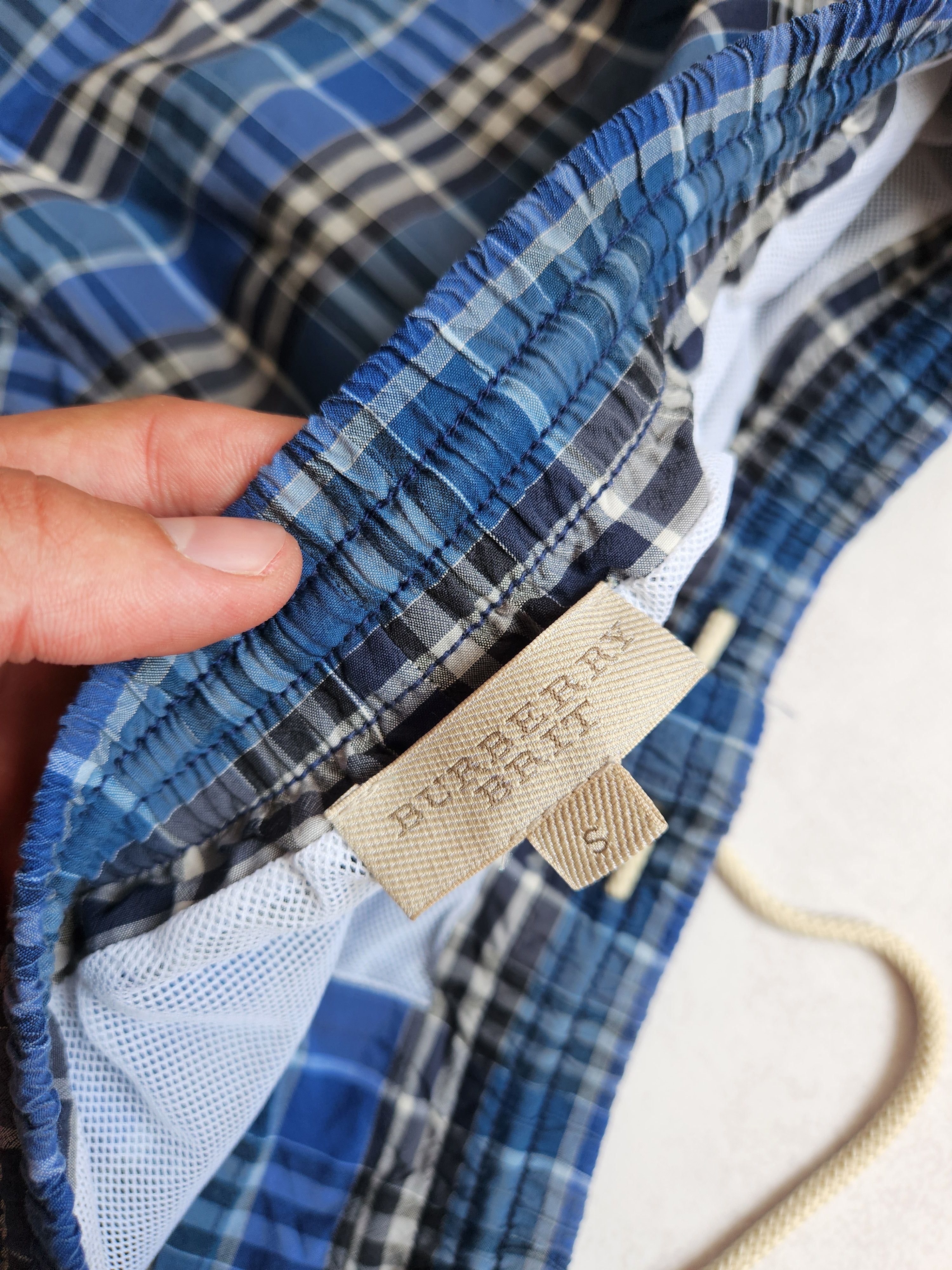 Burberry Burberry brit blue nova check shorts Size US 30 / EU 46 - 7 Thumbnail